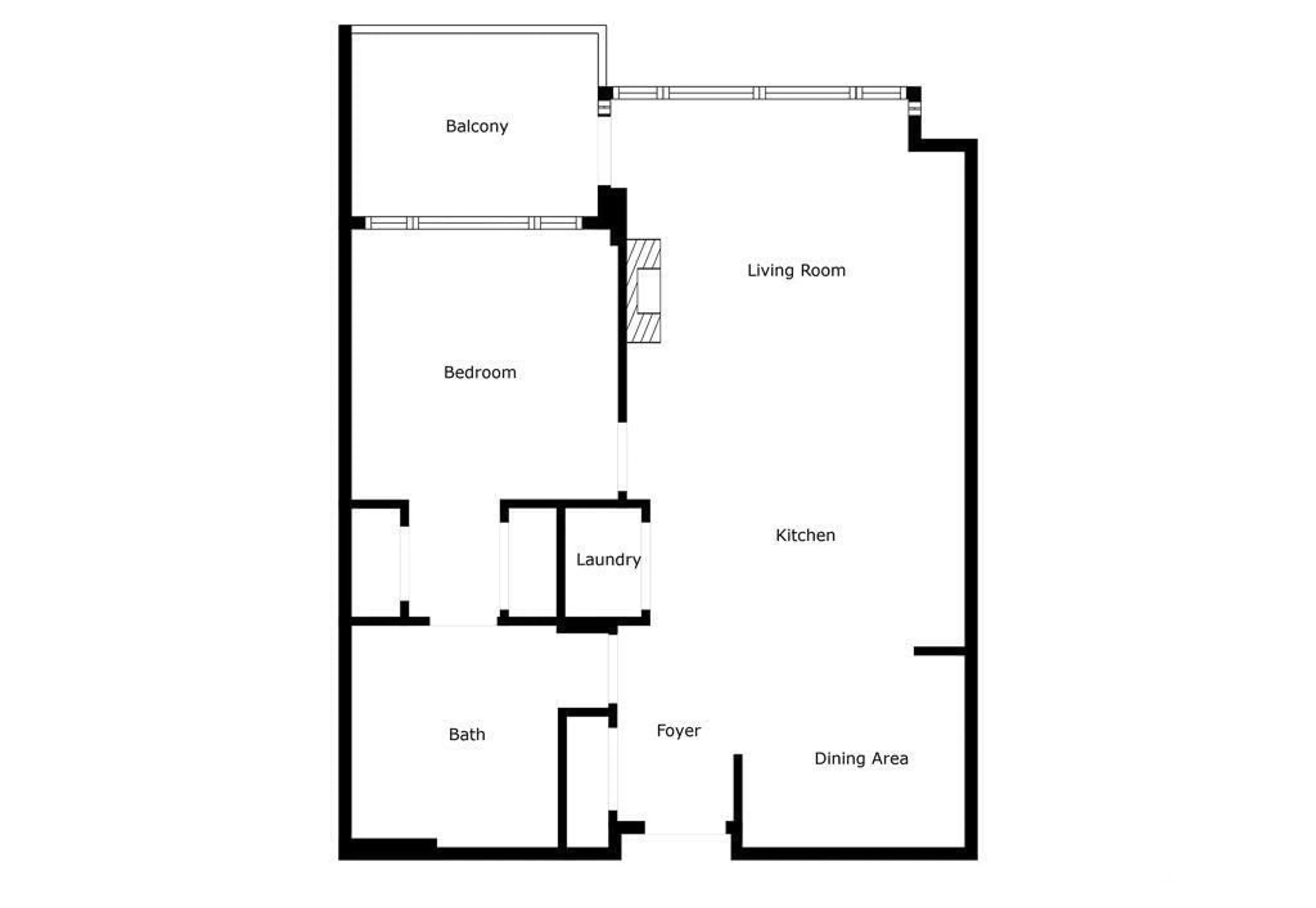 Floor plan for 609 - 2606 109 ST NW, Edmonton Alberta T6J3S9