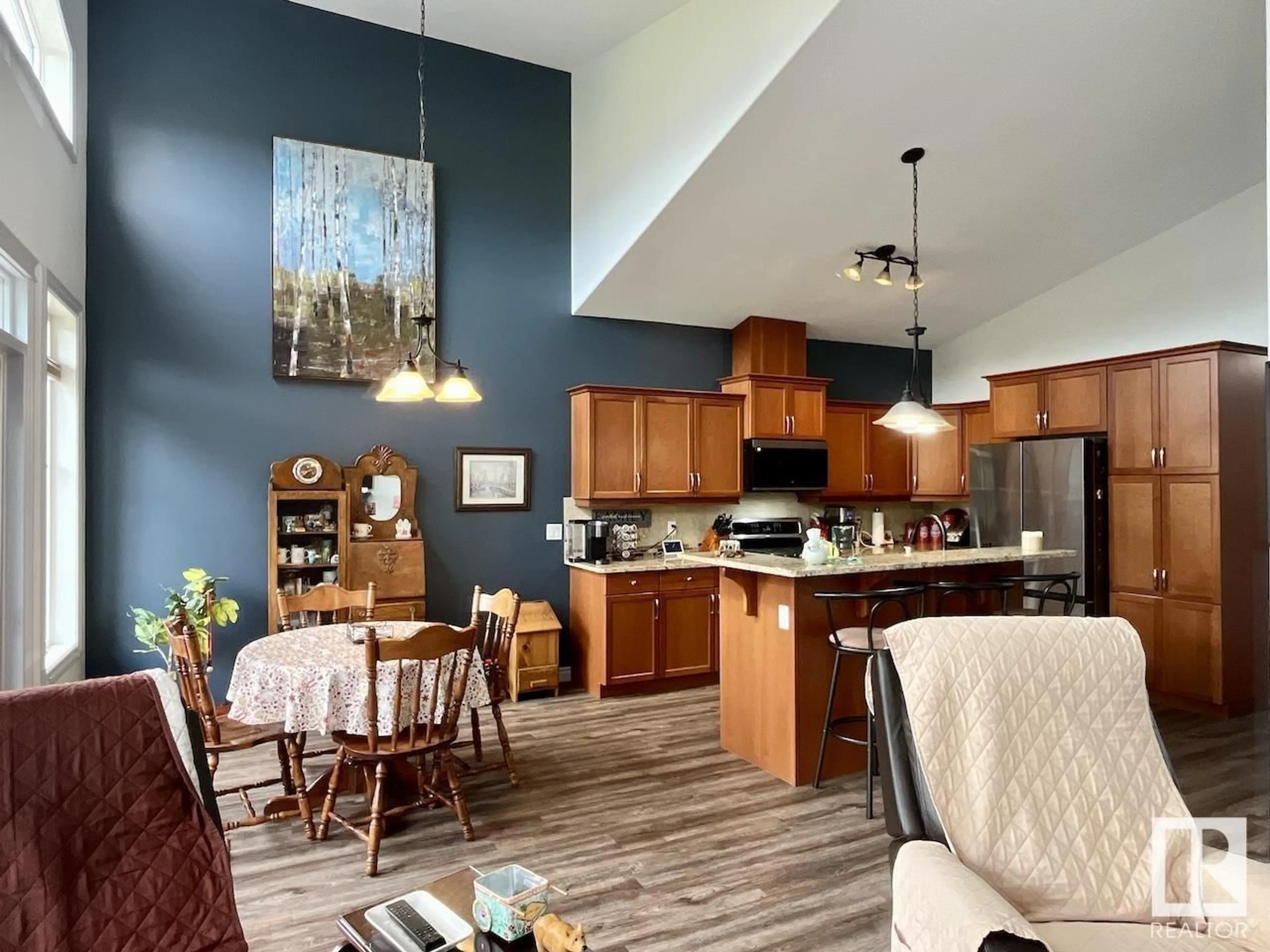 Open concept kitchen, unknown for #13 - 1407 GLASTONBURY BV, Edmonton Alberta T5T3W3