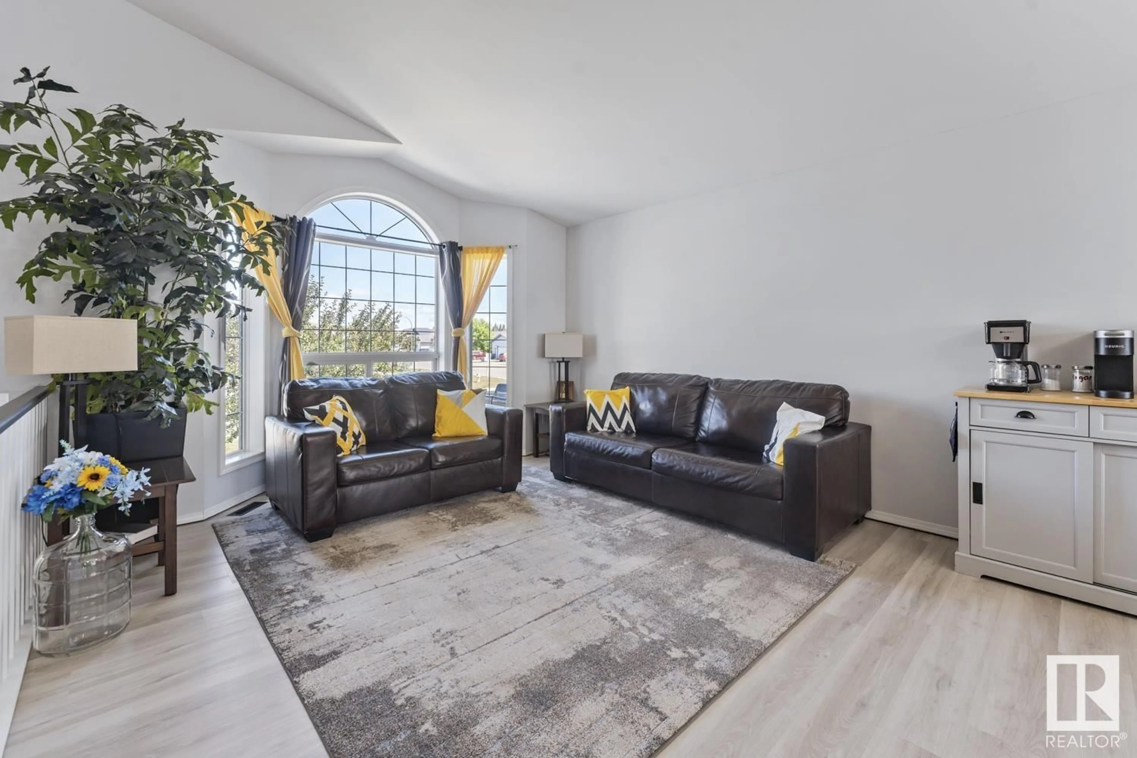 Living room with furniture, unknown for 4703 62 AV, Cold Lake Alberta T9M2B5