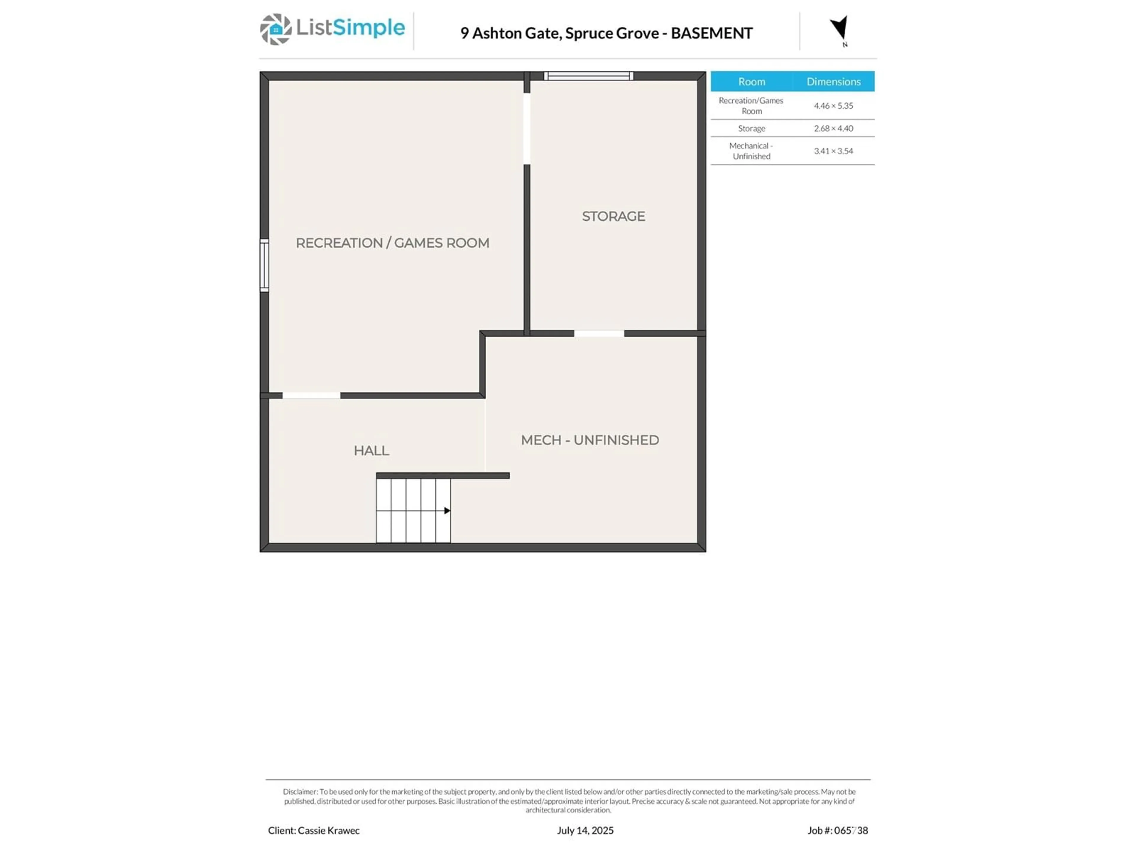 Floor plan for 9 ASHTON GA, Spruce Grove Alberta T7X0H8