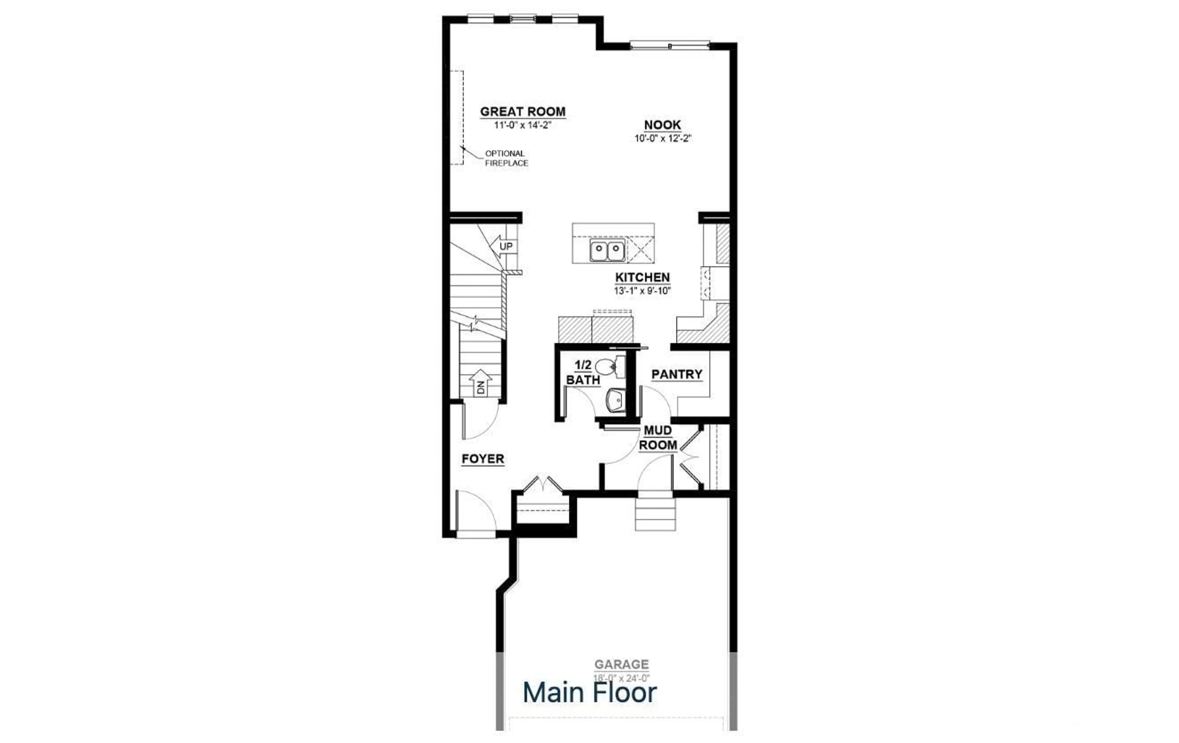 Floor plan for 323 22 STREET, Edmonton Alberta T0T0T0