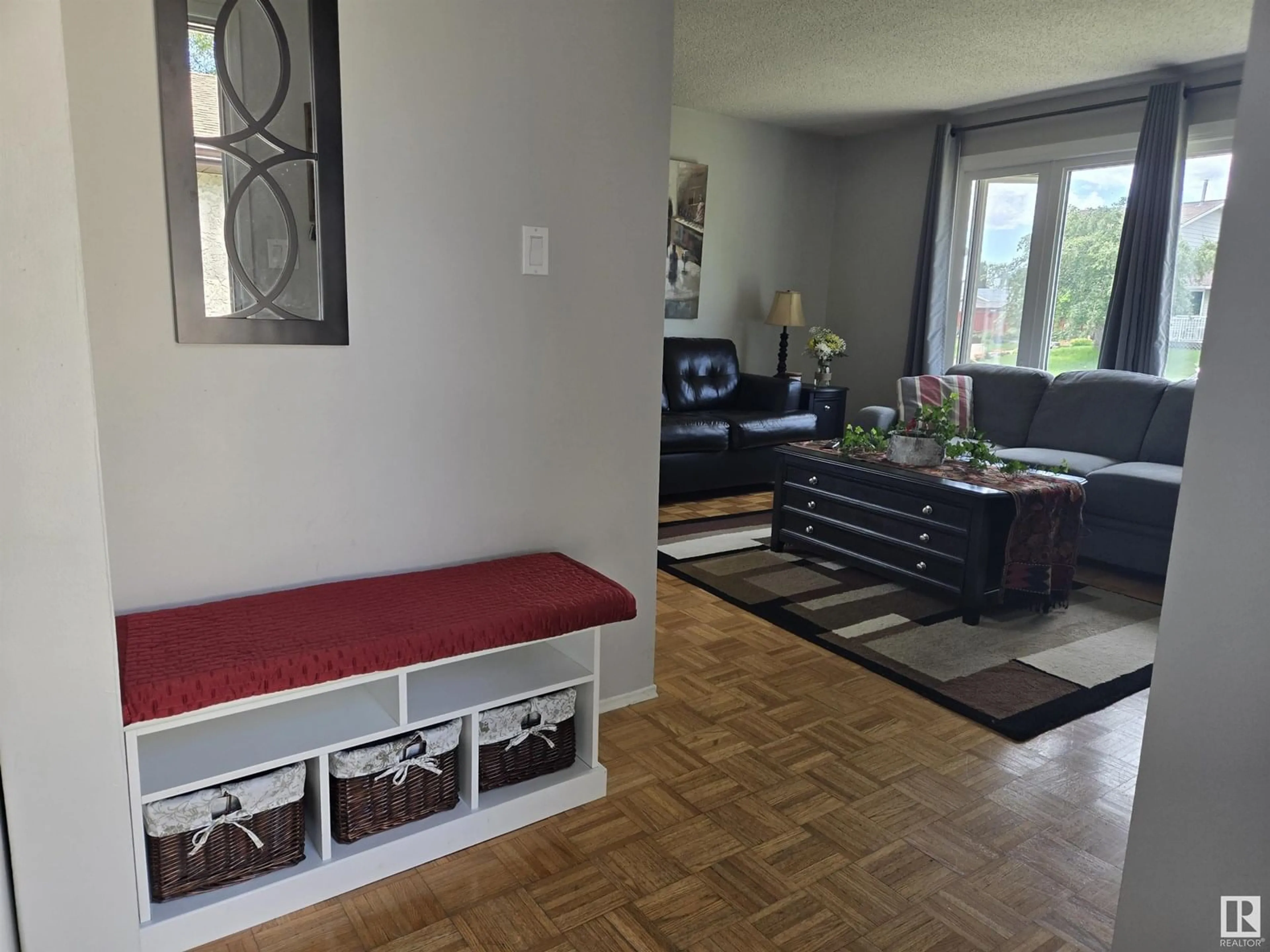 Living room with furniture, unknown for 14505 23 ST, Edmonton Alberta T5Y1T4