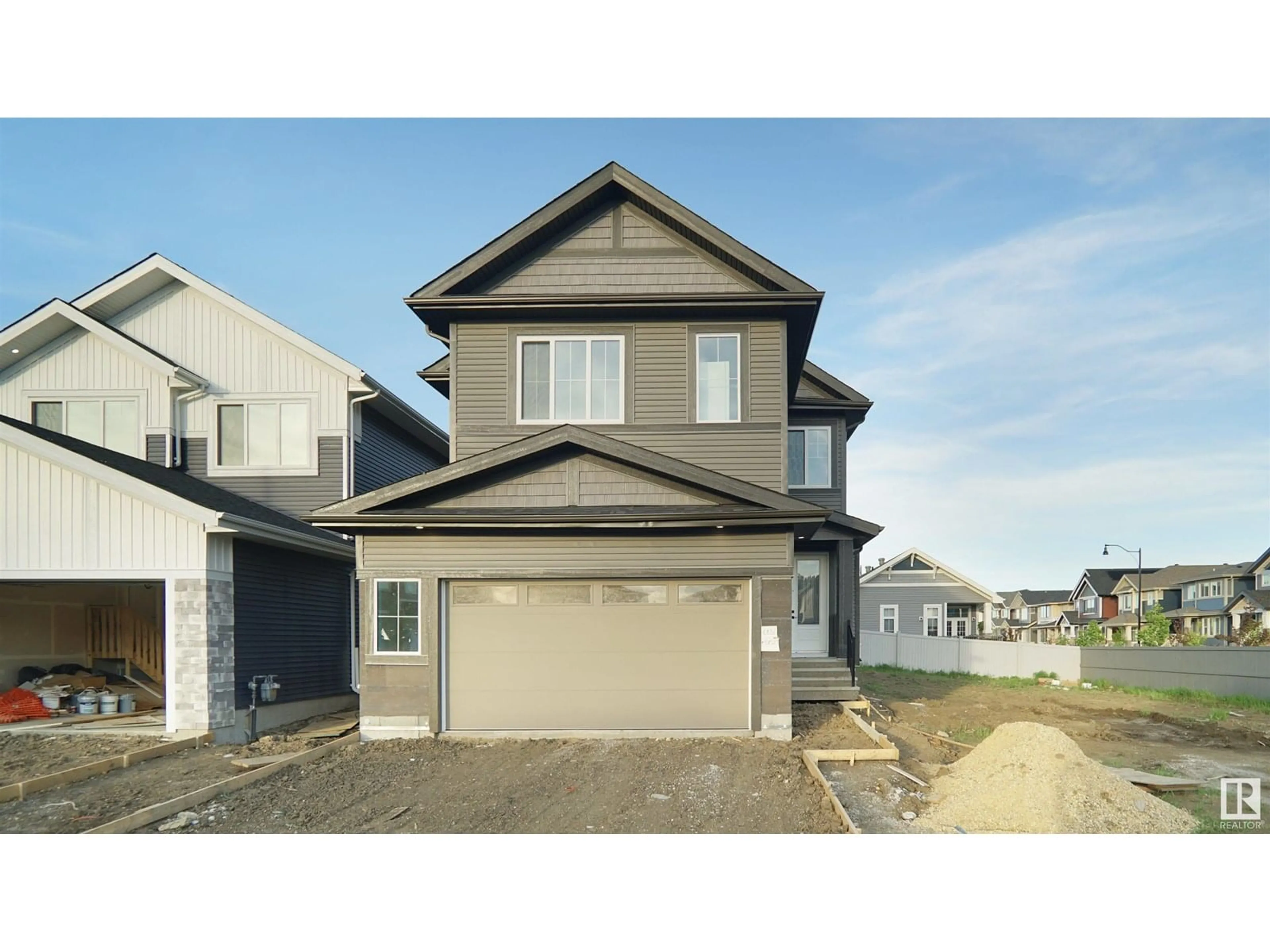 Home with vinyl exterior material, street for 6186 CARR RD, Edmonton Alberta T5E6Y5