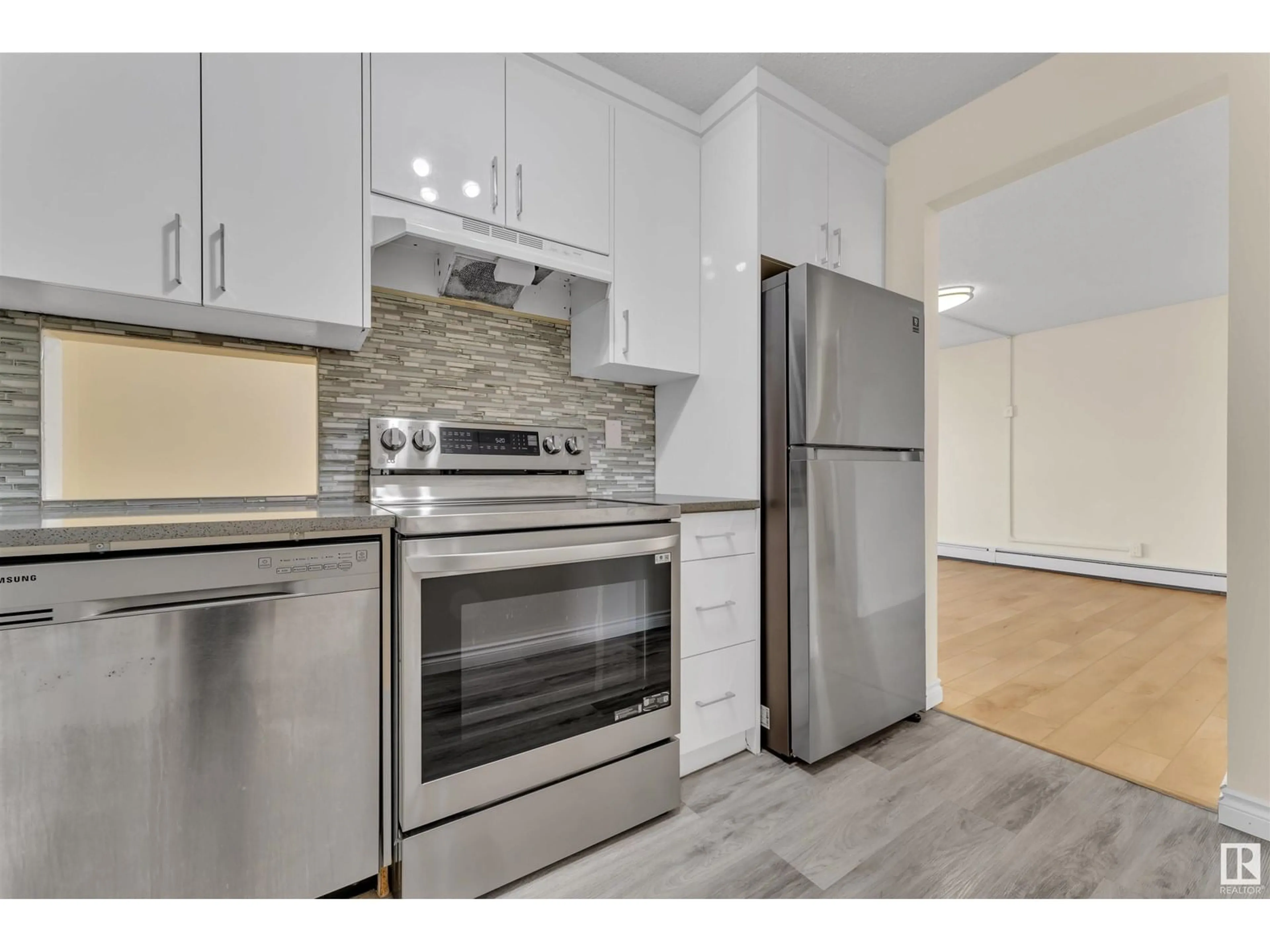 Standard kitchen, unknown for #5 - 3855 76 ST, Edmonton Alberta T6K2P9