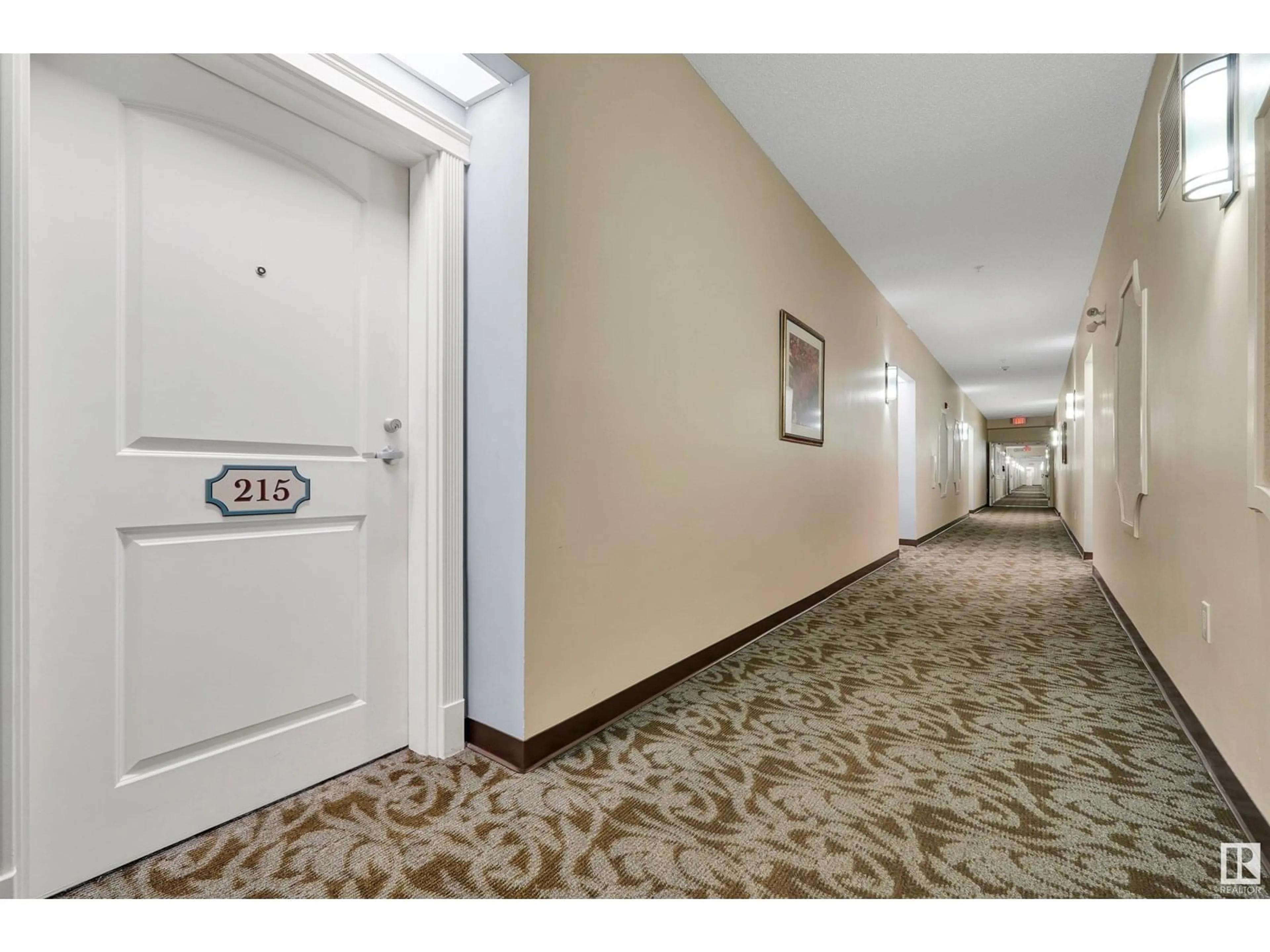 Indoor foyer for #215 - 9820 165 ST, Edmonton Alberta T5P0N3