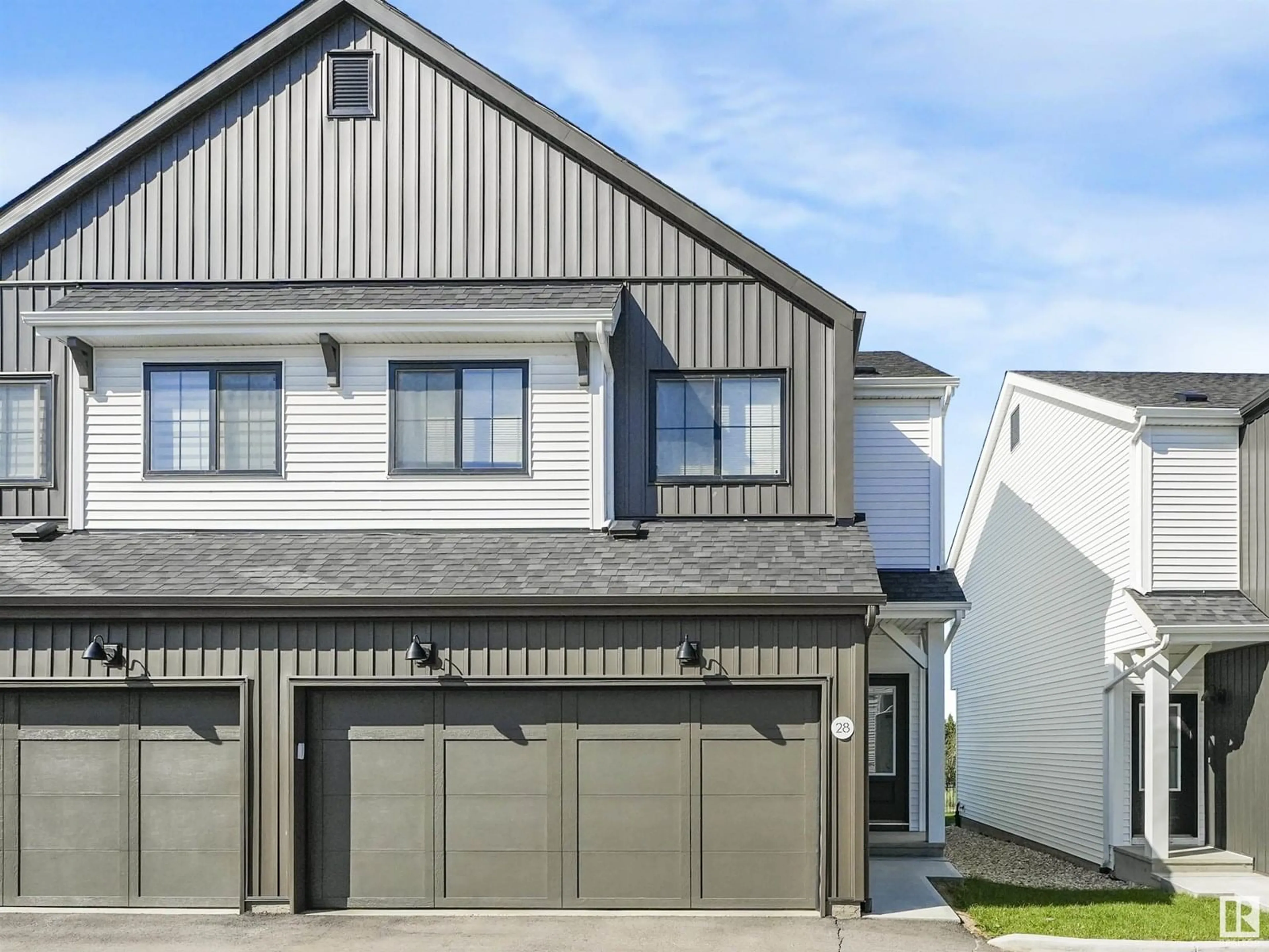 Home with vinyl exterior material, street for #28 - 1910 COLLIP VIEW VW, Edmonton Alberta T6W5H4