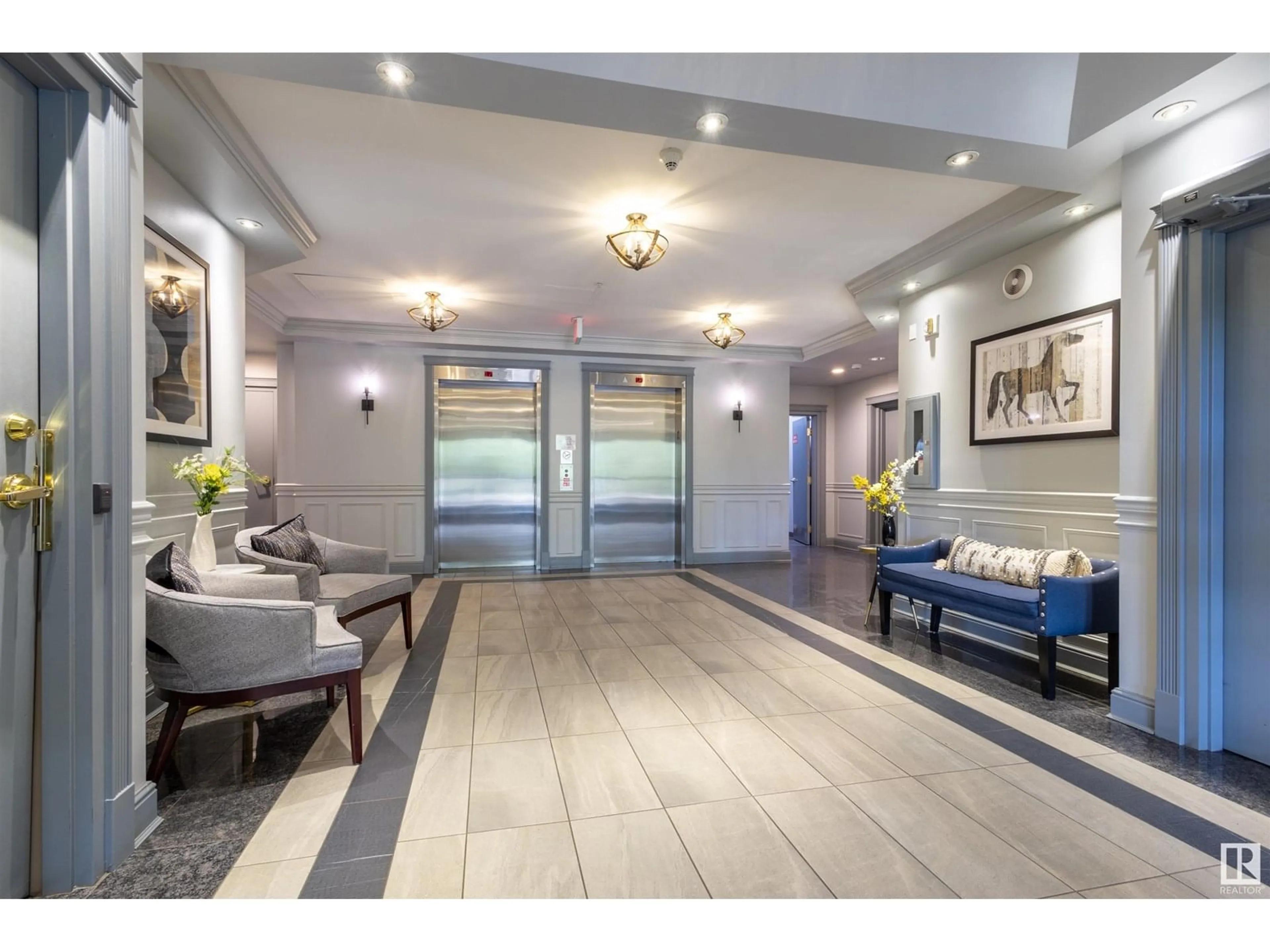 Lobby for #1101 - 10649 SASKATCHEWAN DR NW, Edmonton Alberta T6E6S8