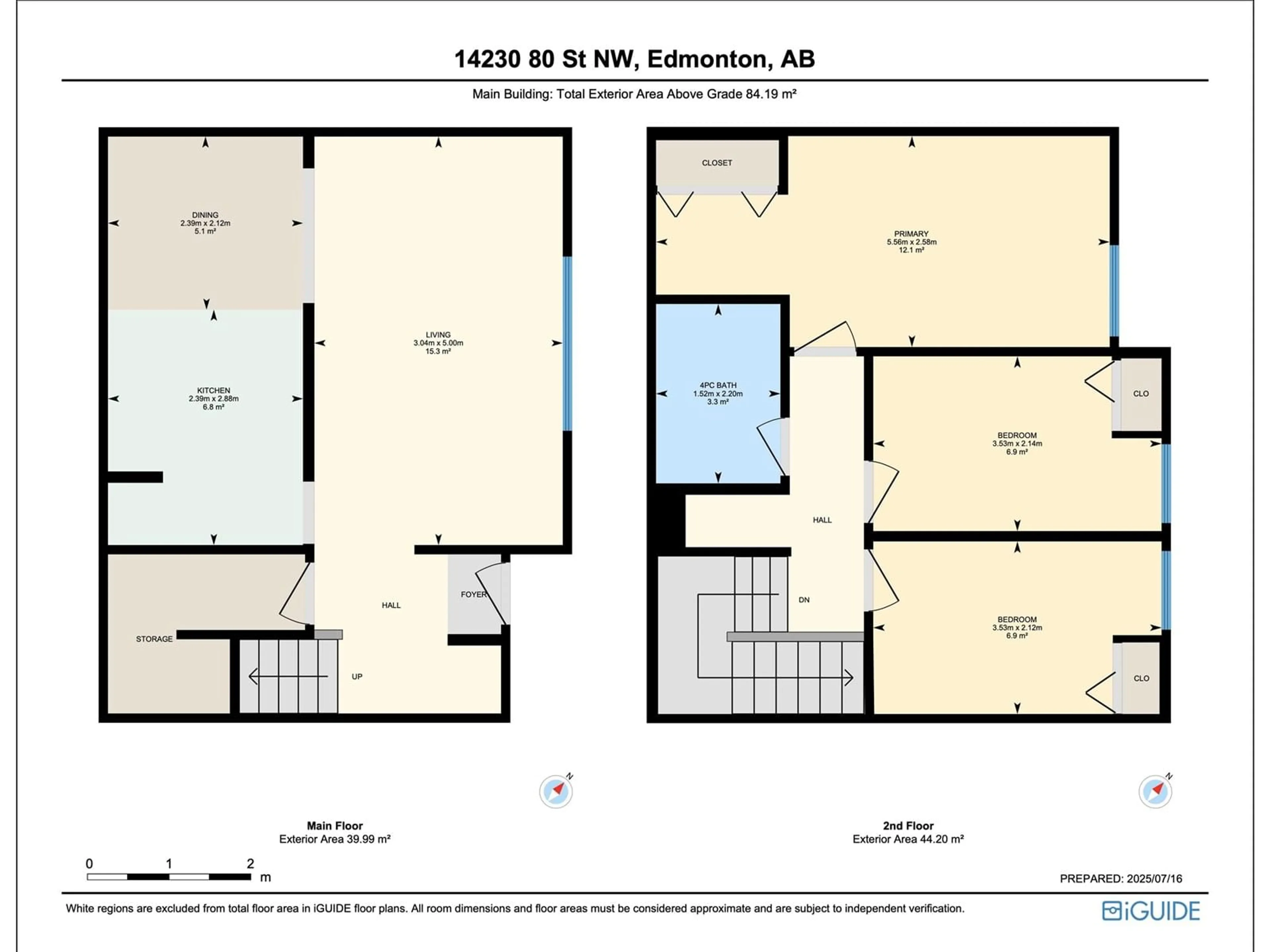 Floor plan for #8 - 14230 80 ST, Edmonton Alberta T5C1L6