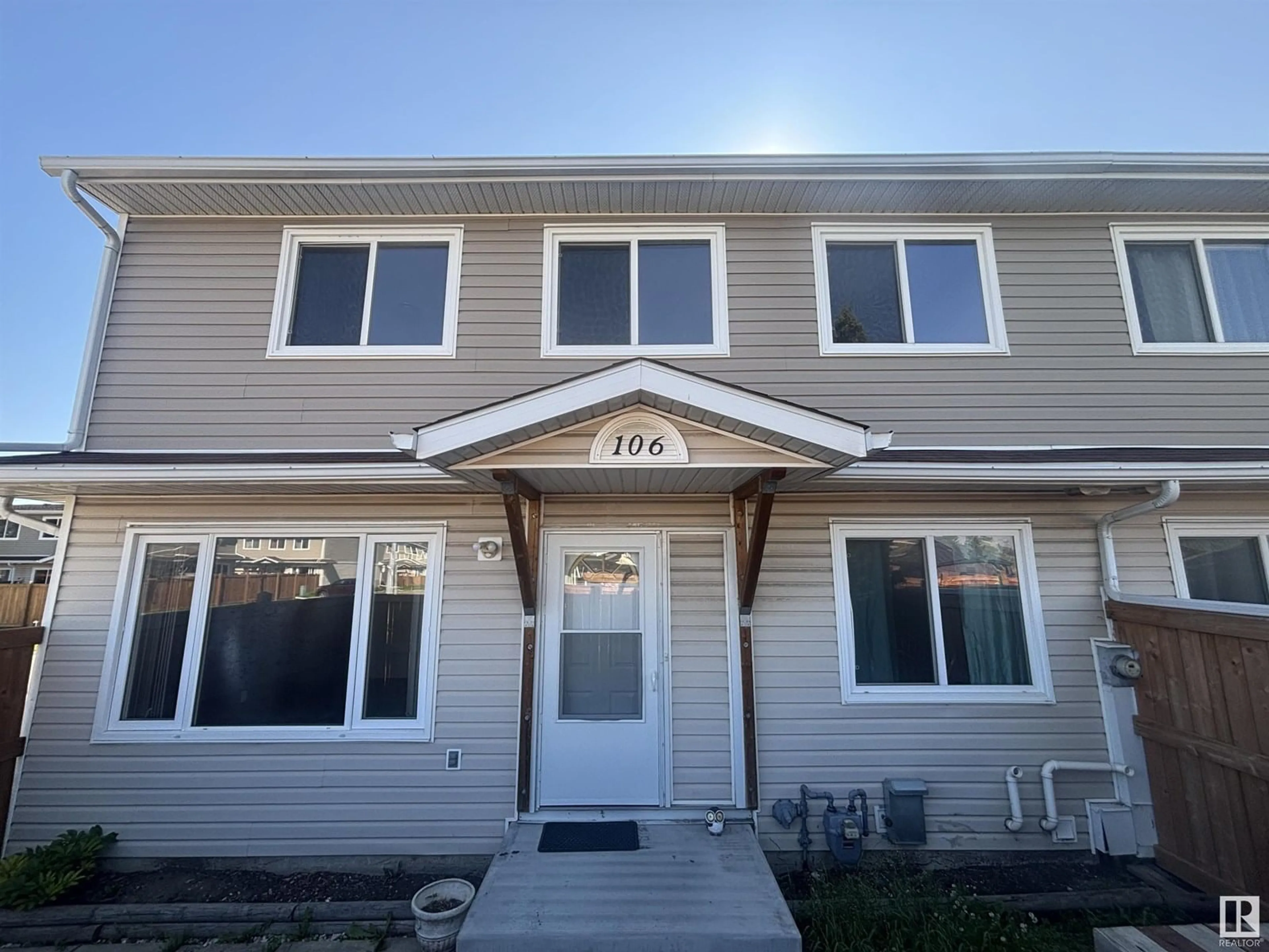 Home with vinyl exterior material, unknown for #106 - 106 TELFORD CO, Leduc Alberta T9E5M2