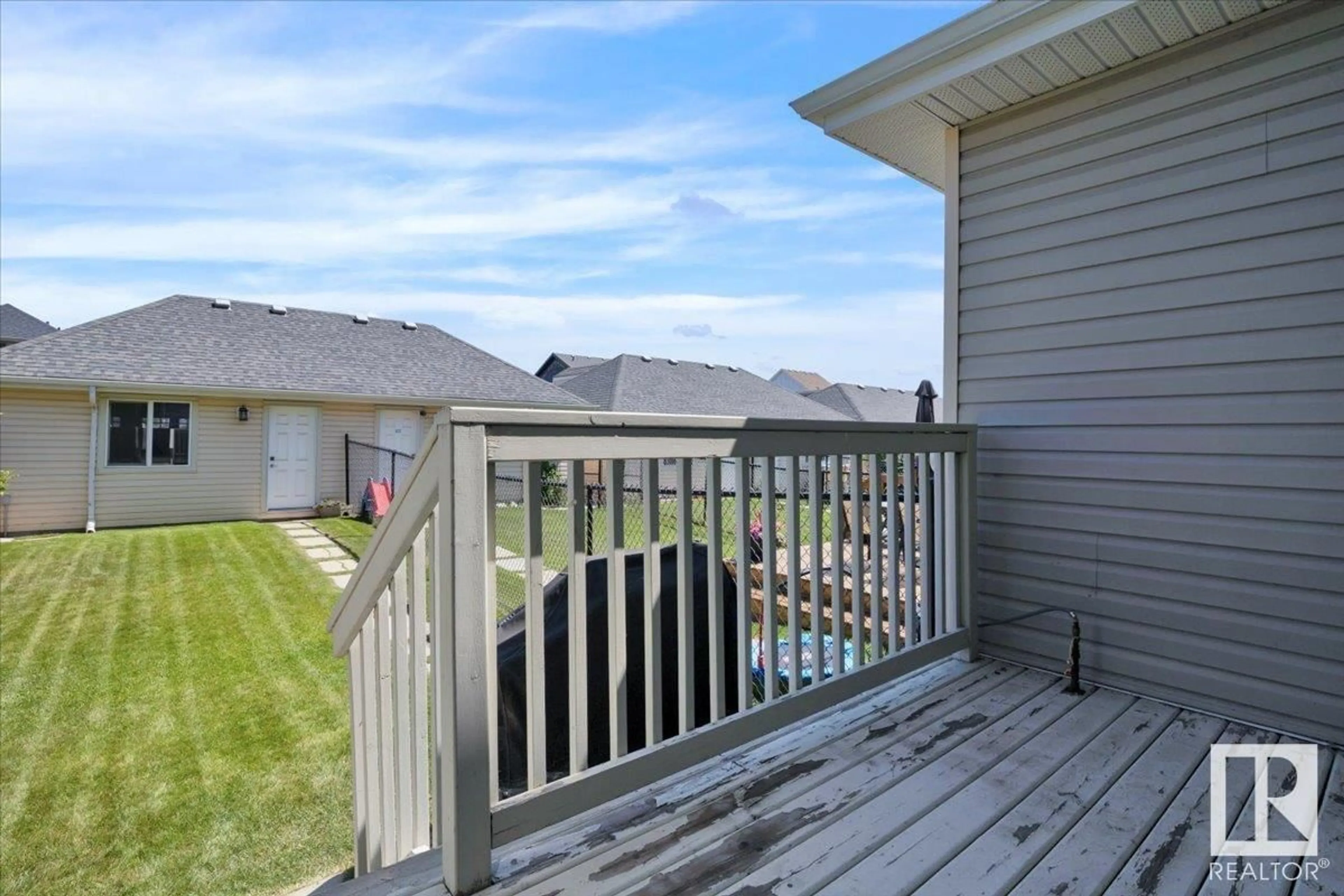 Patio, water/lake/river/ocean view for #6 - 4367 VETERANS WY NW, Edmonton Alberta T5E6N4