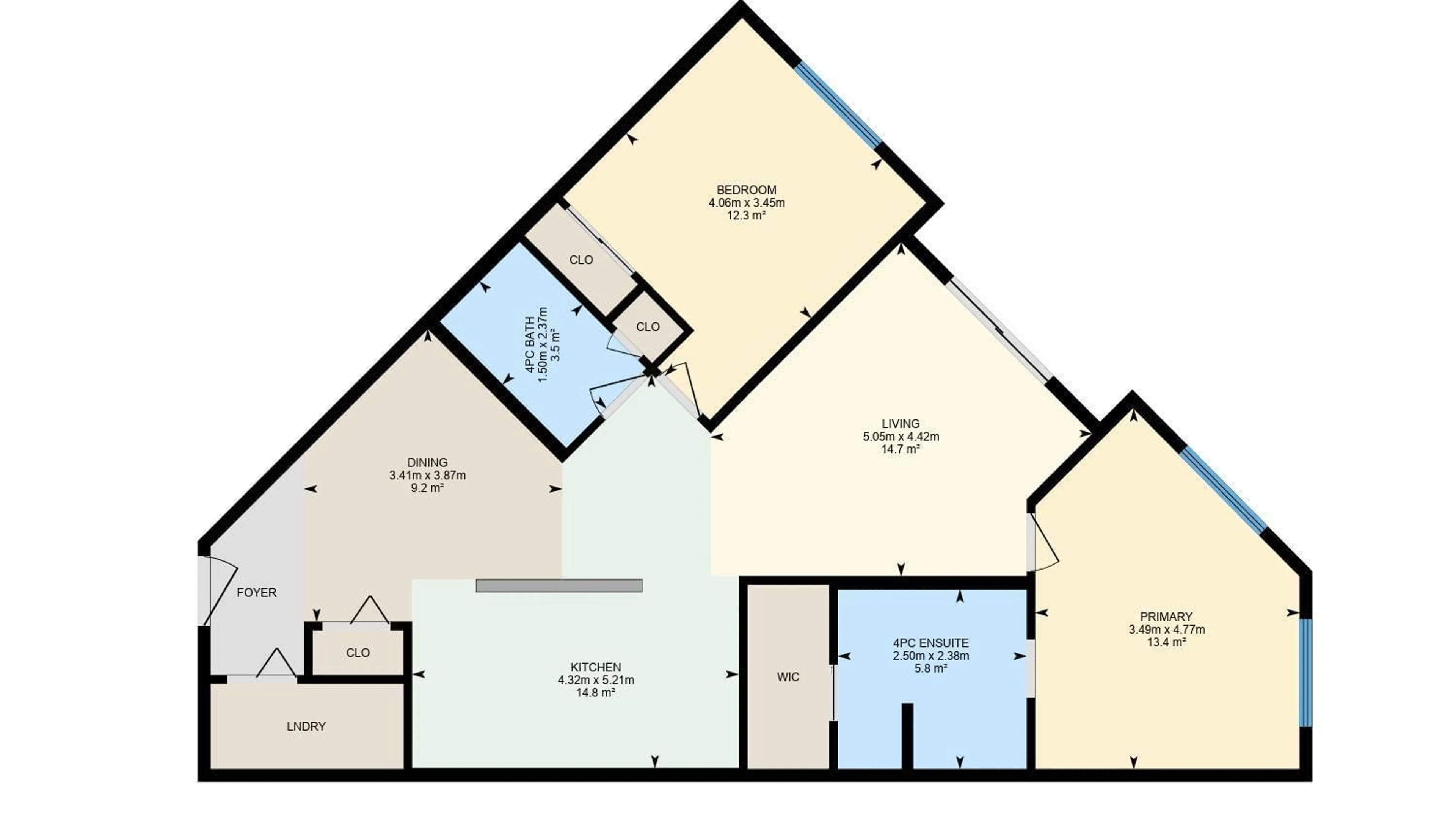 Floor plan for 308 - 438 AMBLESIDE LI, Edmonton Alberta T6W0V3
