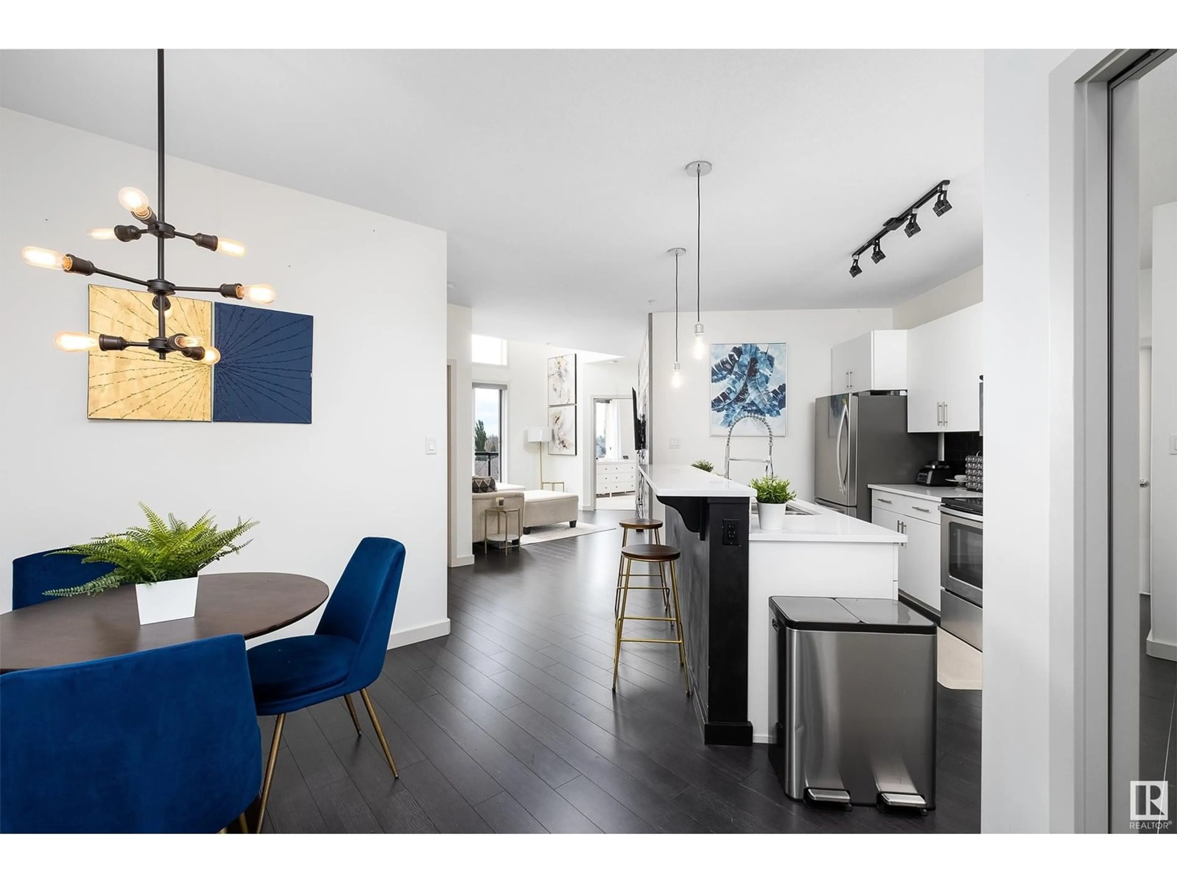 Open concept kitchen, unknown for 308 - 438 AMBLESIDE LI, Edmonton Alberta T6W0V3