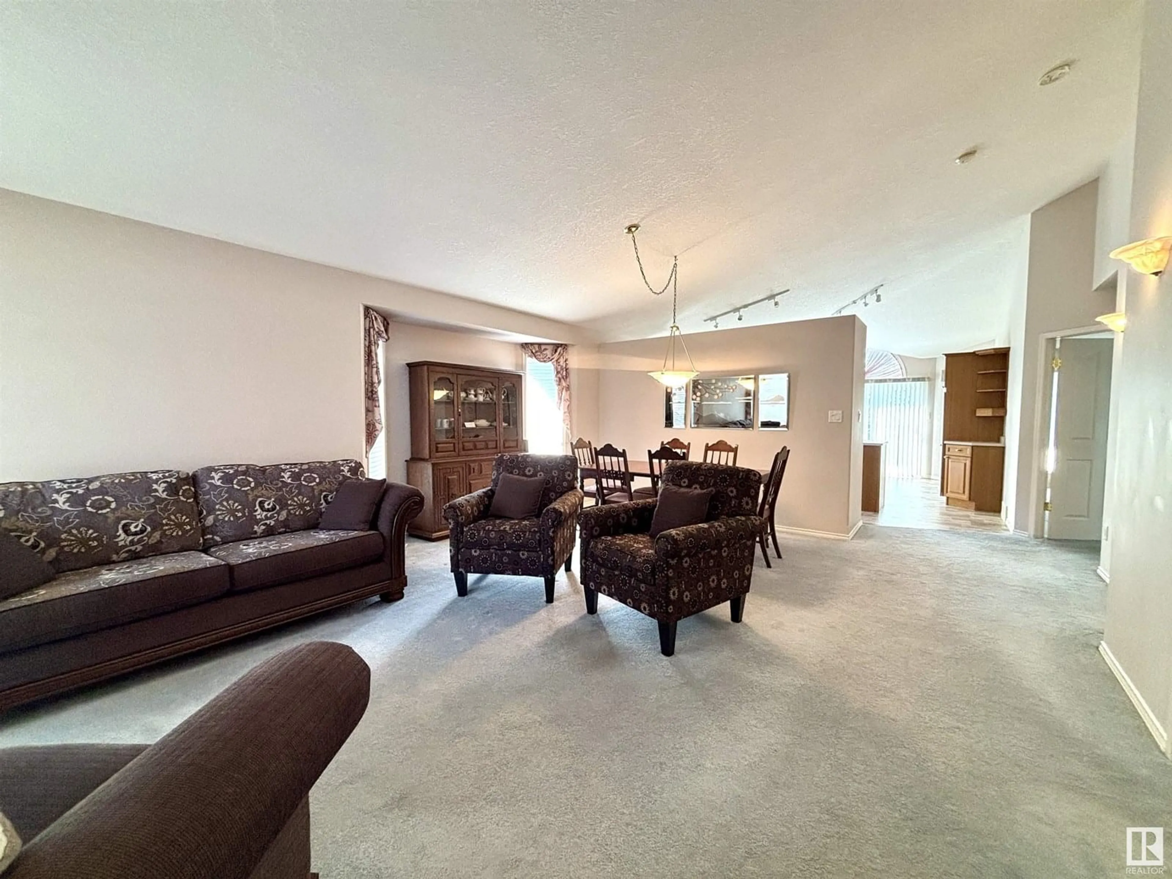 Living room with furniture, unknown for 2413 RIVERBEND RD, Edmonton Alberta T6R2Z2