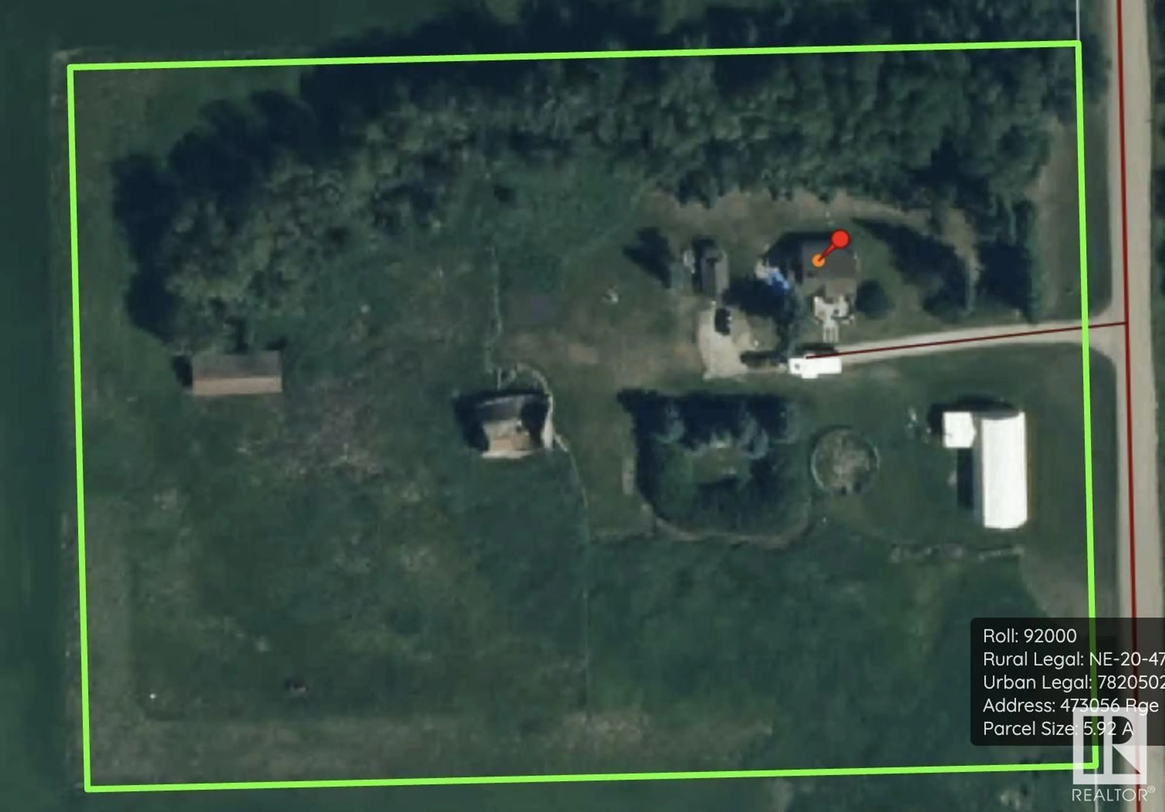 A pic from outside/outdoor area/front of a property/back of a property/a pic from drone, building for 473056 RGE ROAD 234, Rural Wetaskiwin County Alberta T9A1X1