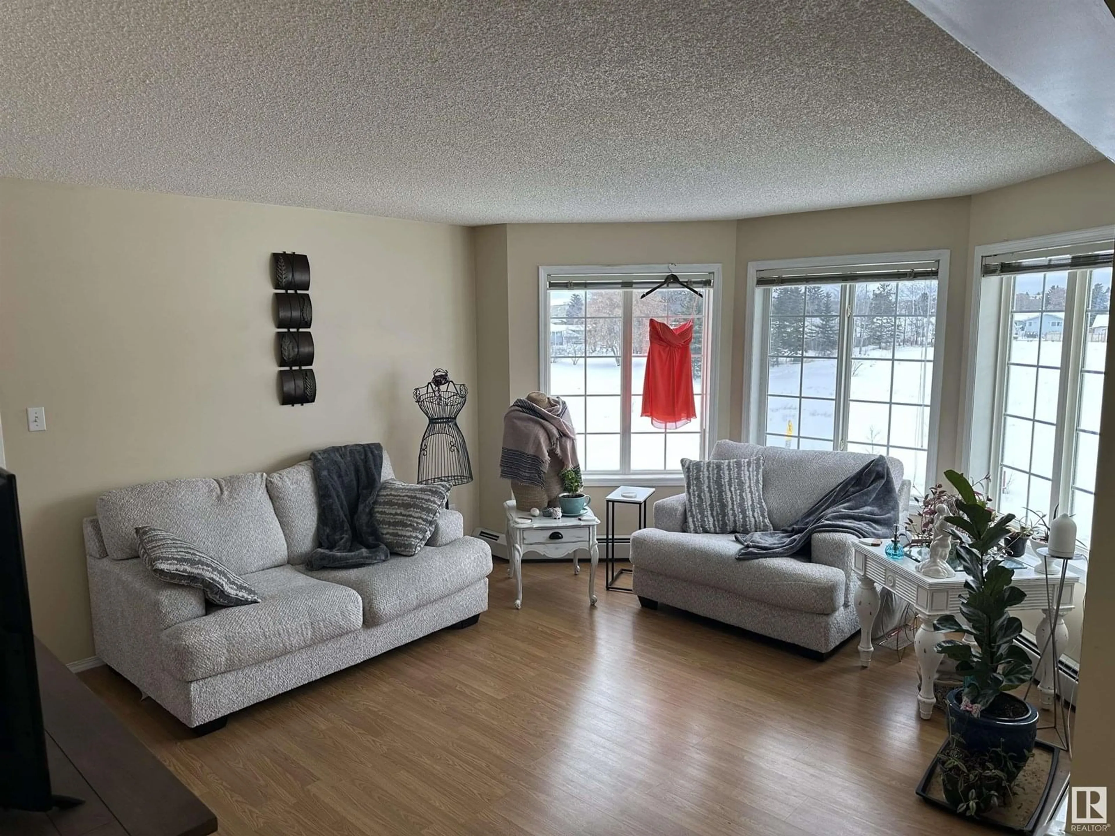 Living room with furniture, unknown for #5 - 4903 51 AV, Cold Lake Alberta T9M2B8