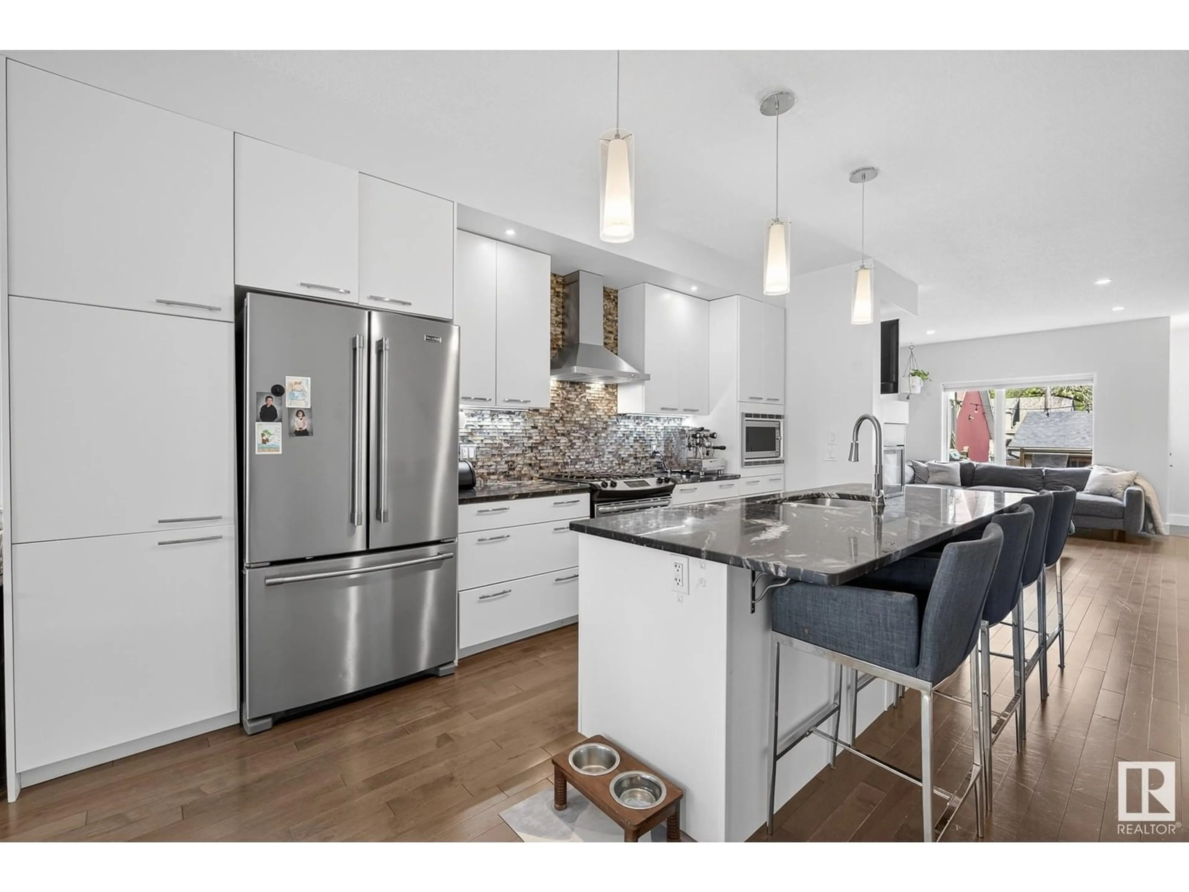 Open concept kitchen, unknown for NW - 10462 144 ST, Edmonton Alberta T5N2V4