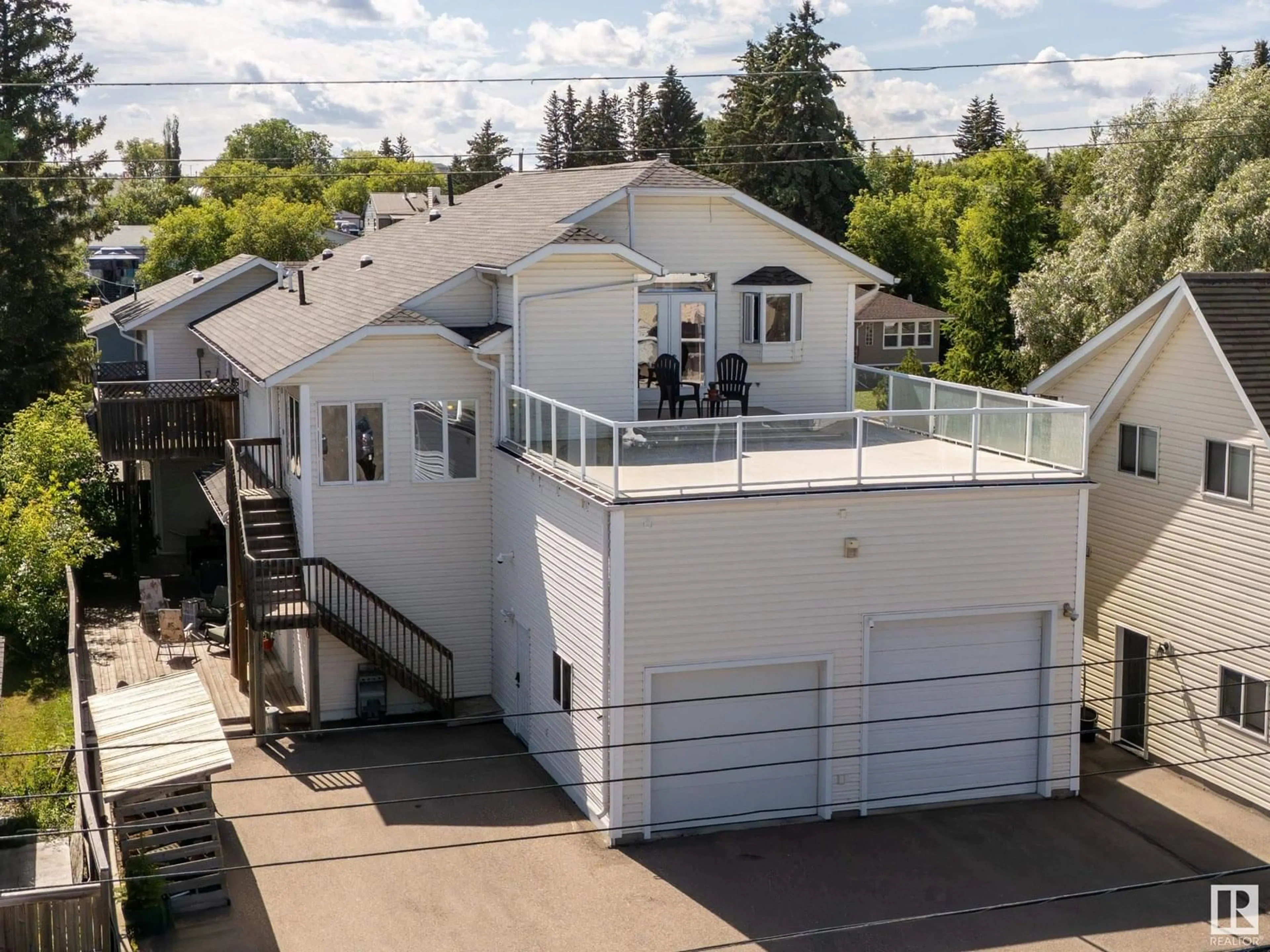 A pic from outside/outdoor area/front of a property/back of a property/a pic from drone, street for 616 10 ST, Cold Lake Alberta T9M1B1