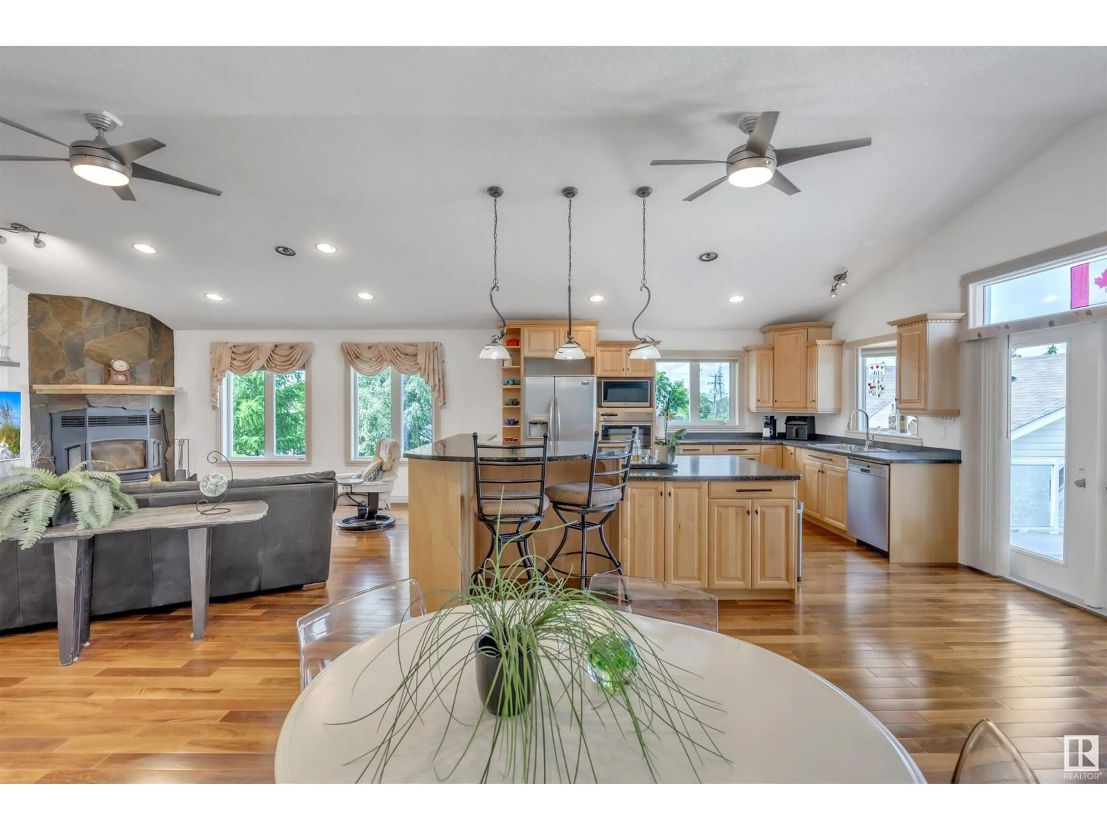Open concept kitchen, unknown for 616 10 ST, Cold Lake Alberta T9M1B1