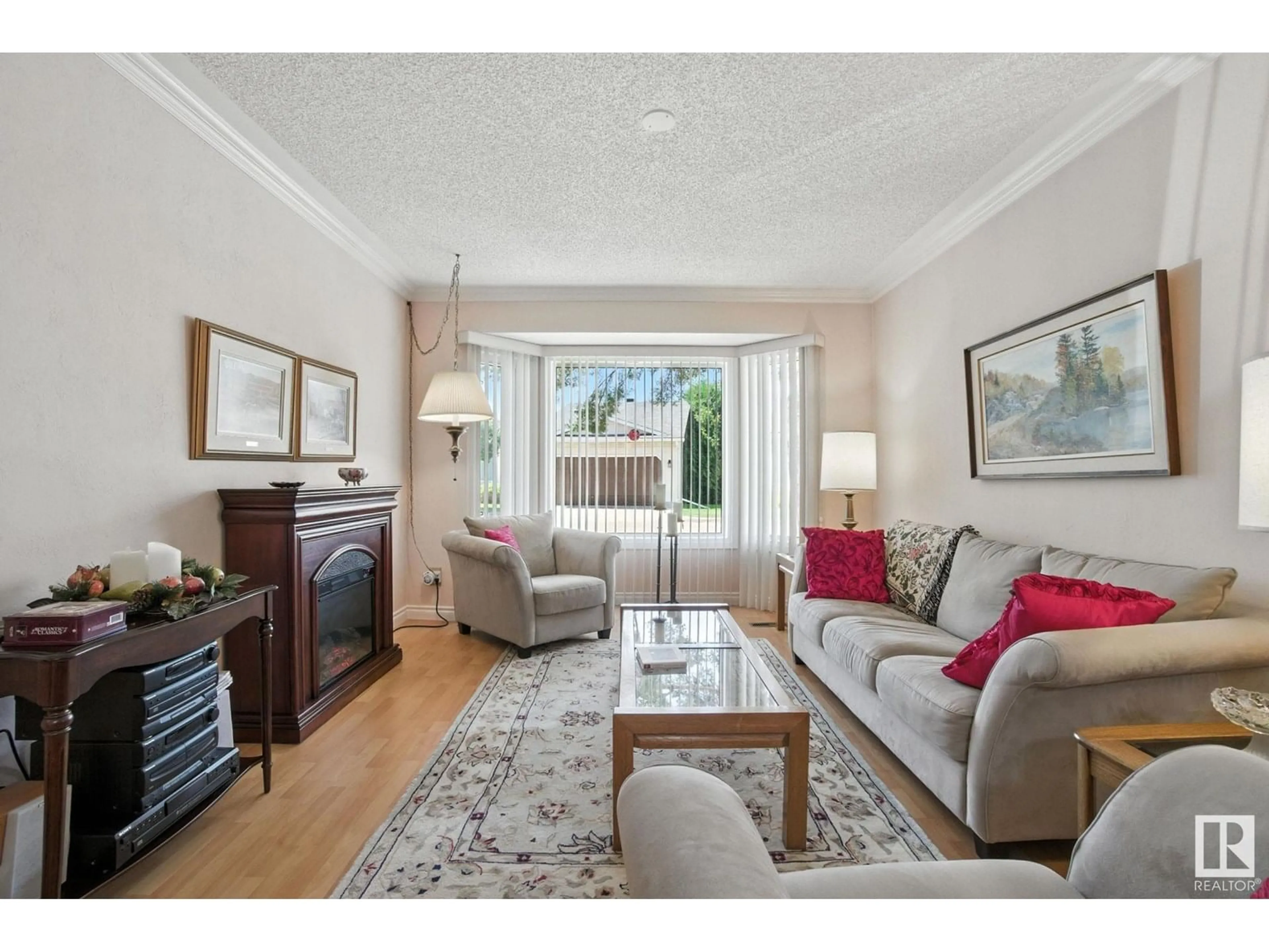 Living room with furniture, unknown for NW - 5785 189 ST, Edmonton Alberta T6M2G9
