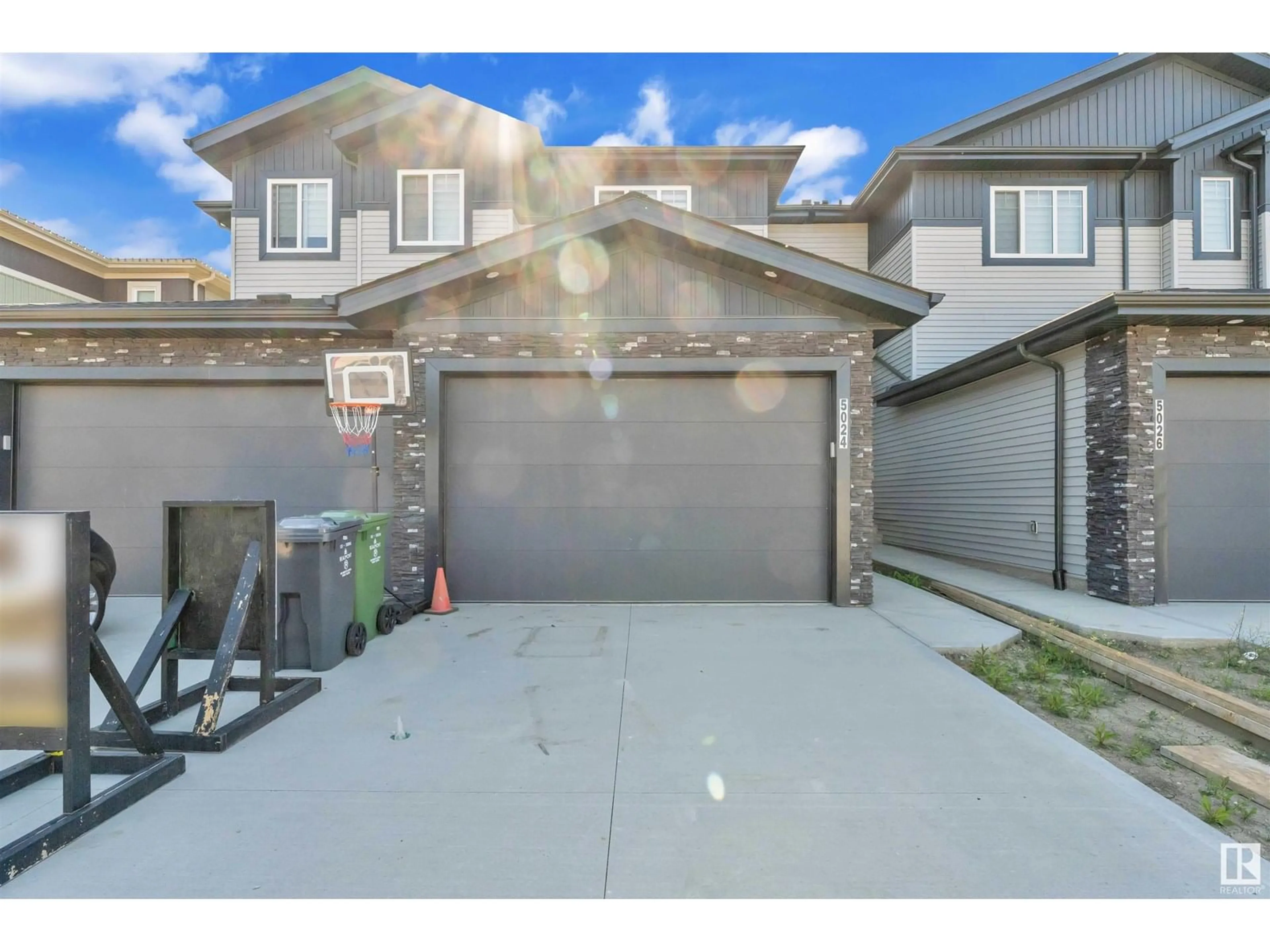 A pic from outside/outdoor area/front of a property/back of a property/a pic from drone, street for 5024 67 ST, Beaumont Alberta T4X2A2