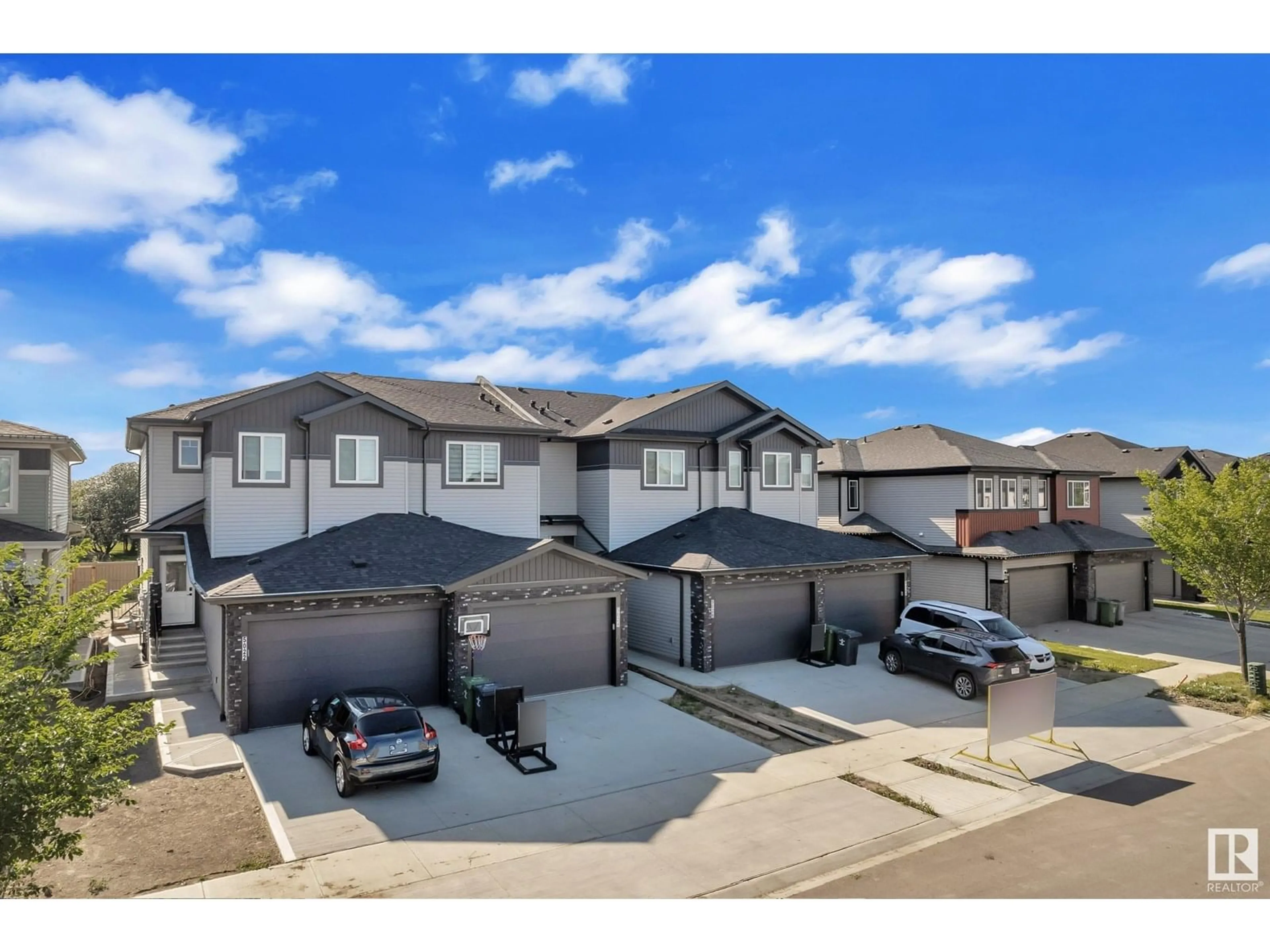 A pic from outside/outdoor area/front of a property/back of a property/a pic from drone, street for 5026 67 ST, Beaumont Alberta T4X2A2