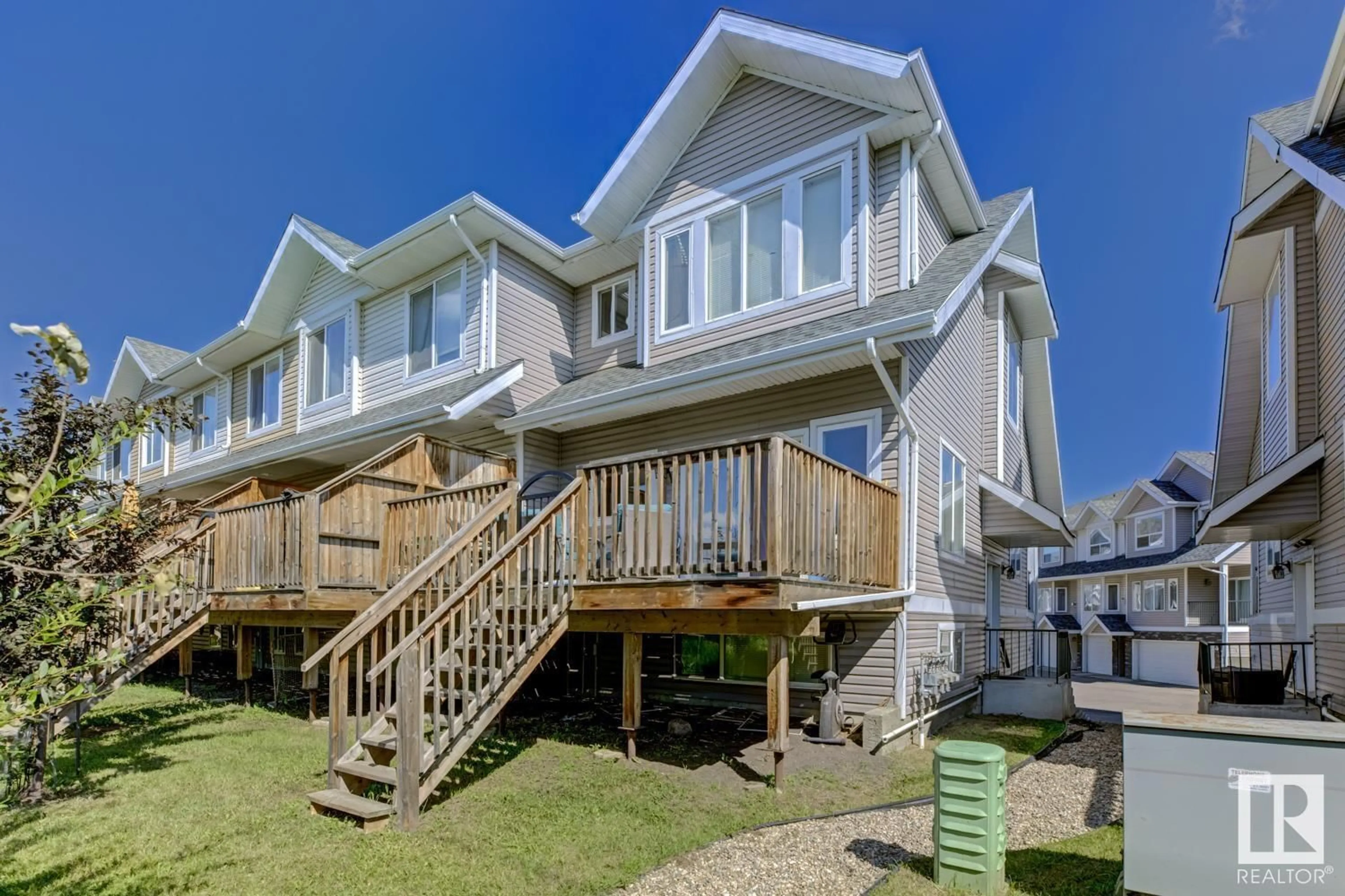Home with vinyl exterior material, unknown for #13 - 13215 153 AV, Edmonton Alberta T6X1J7