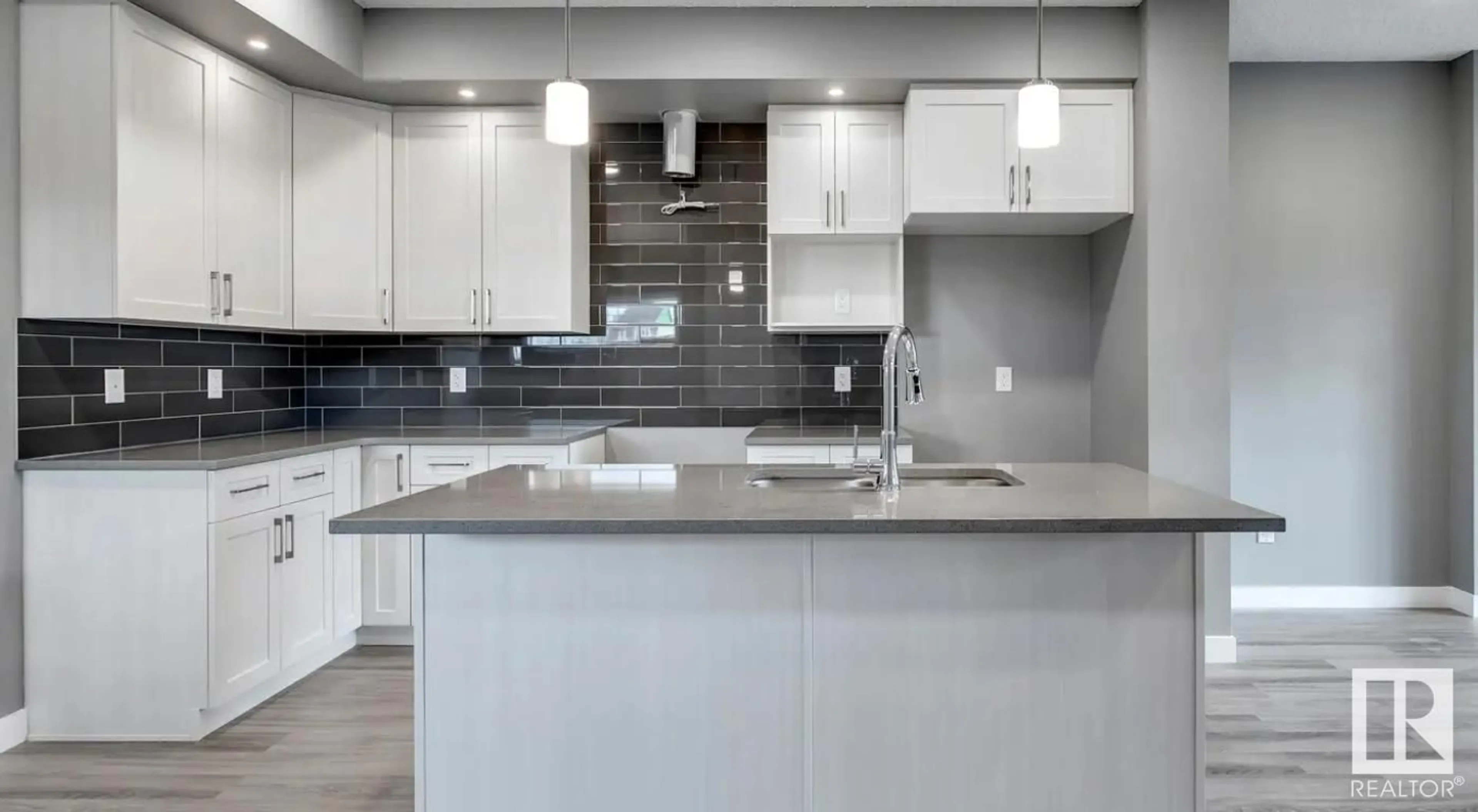 Open concept kitchen, ceramic/tile floor for 5412 69 ST, Beaumont Alberta T4X2Z7