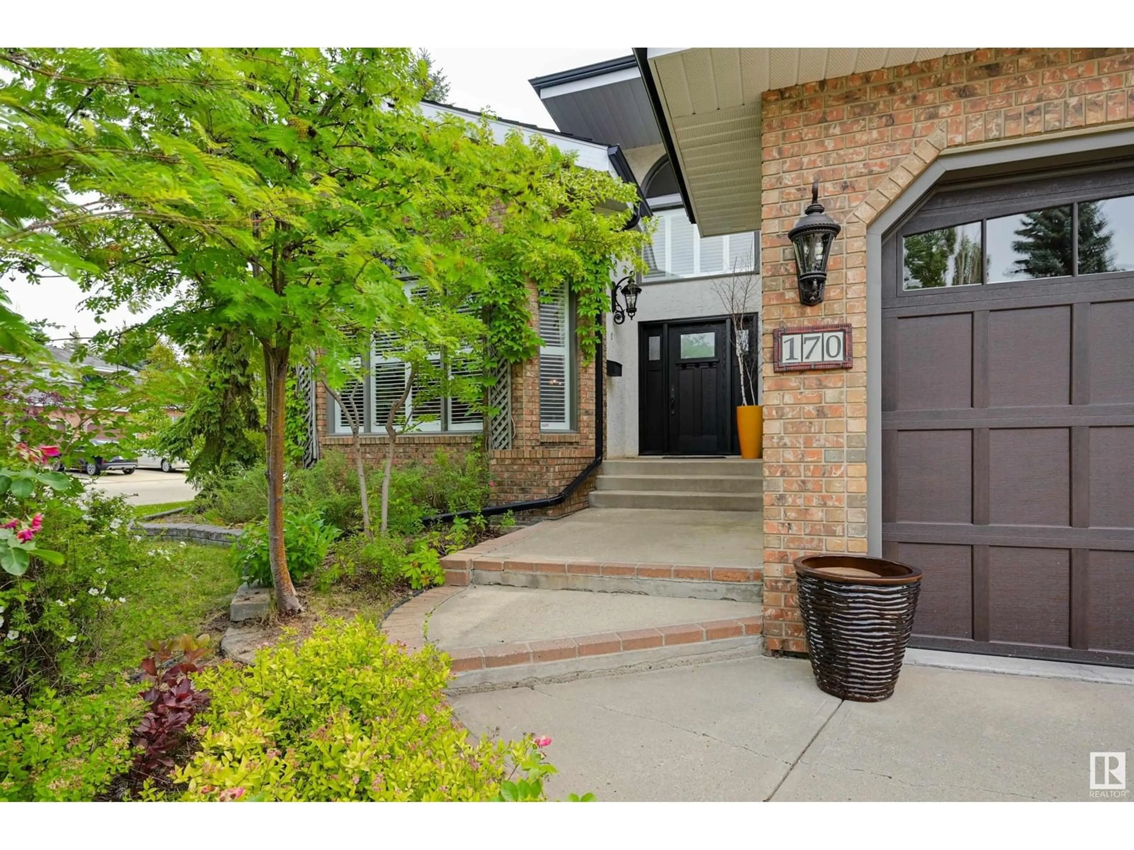 Home with brick exterior material, street for 170 ROY ST, Edmonton Alberta T6R2A8