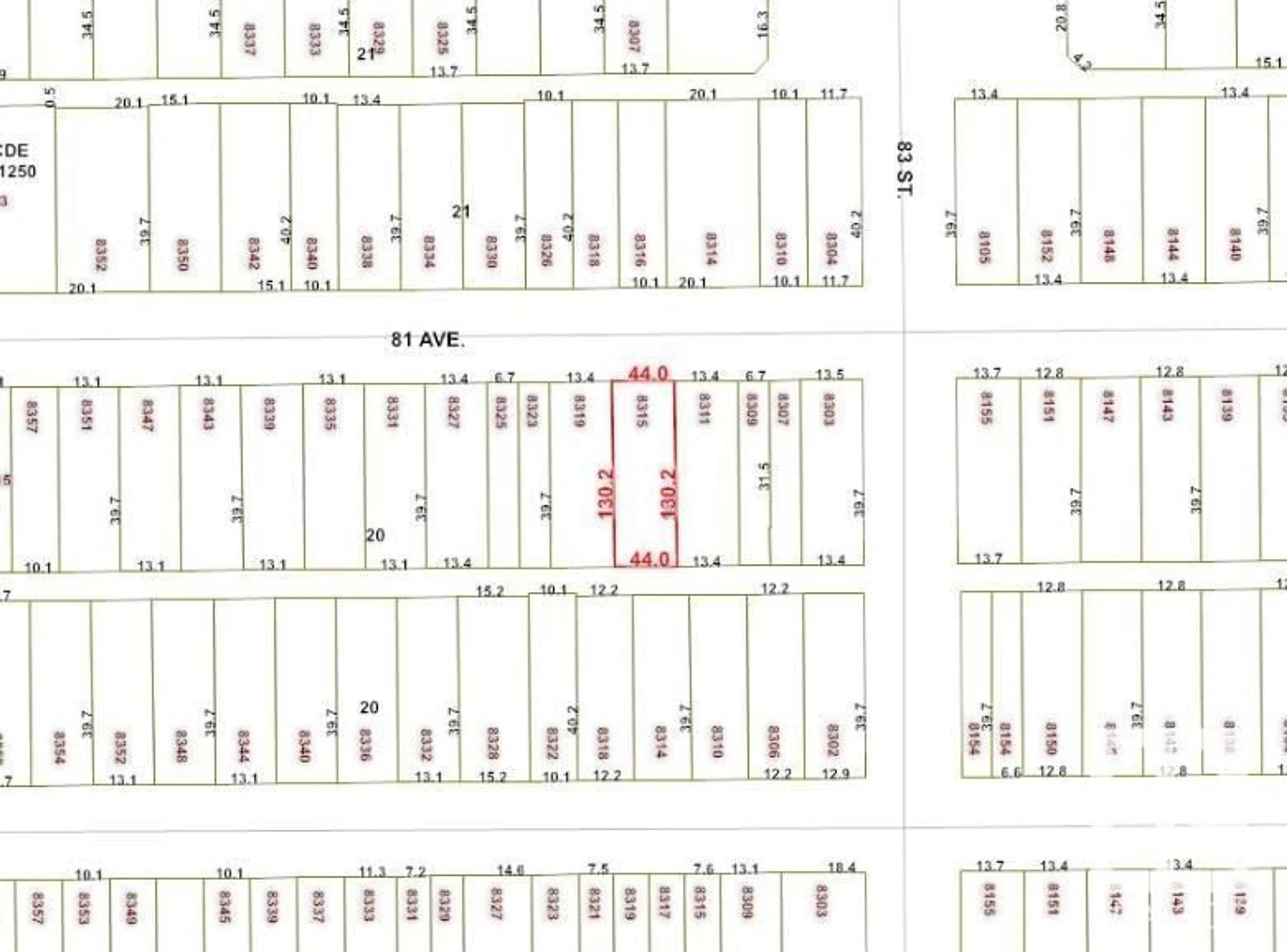 Floor plan for 8315 81 AV, Edmonton Alberta T6C0W1