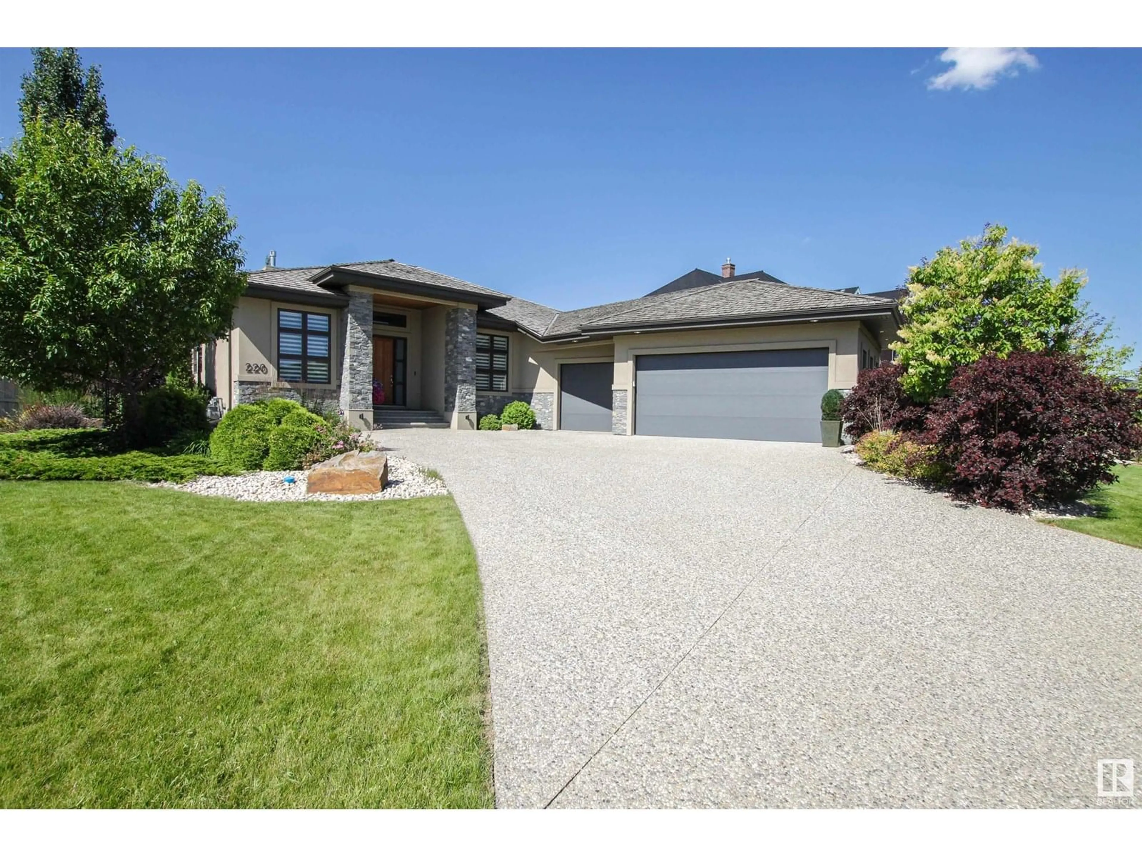 Home with brick exterior material, street for 52328 RGE ROAD 233, Rural Strathcona County Alberta T8B0A2