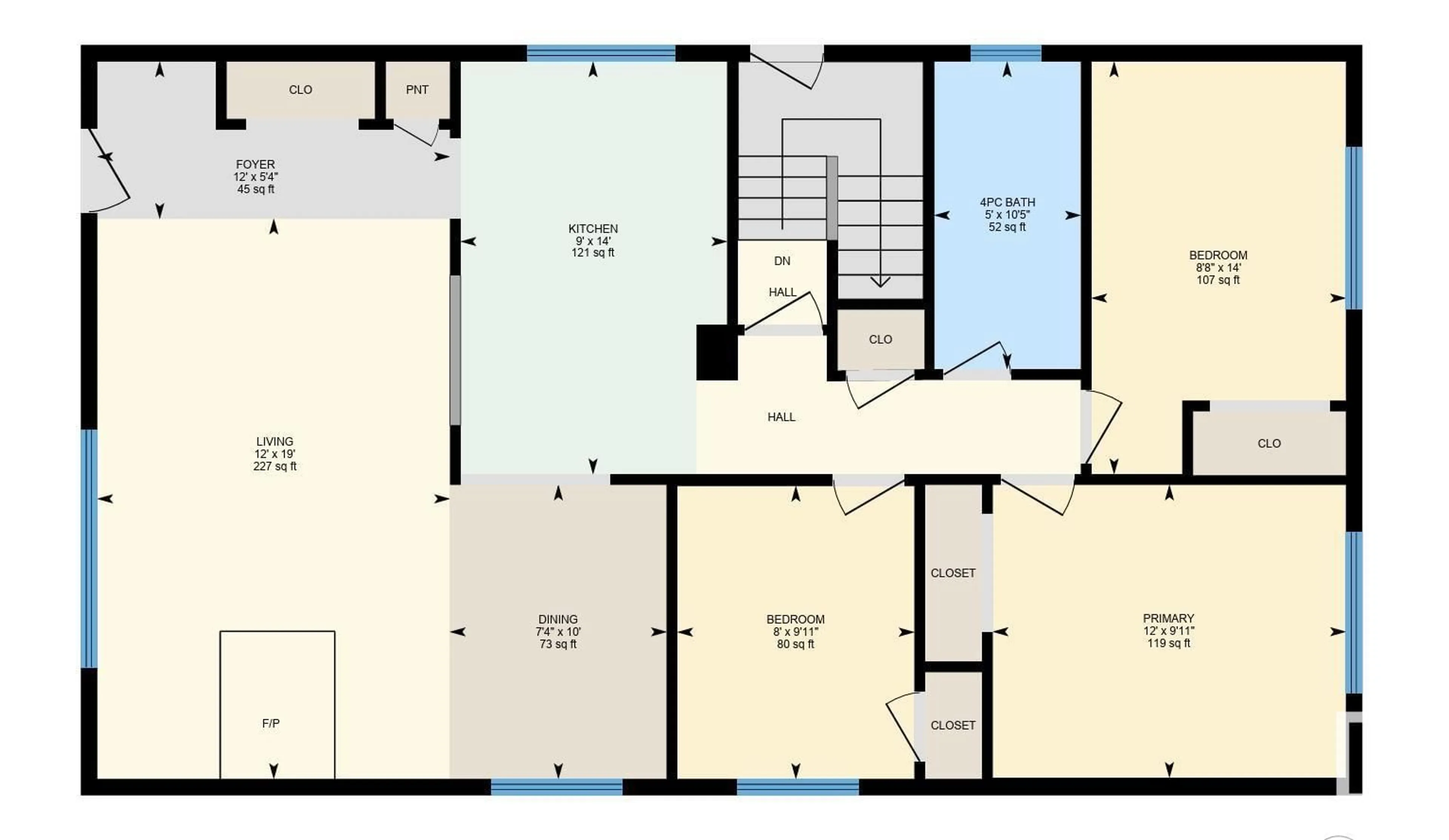 Floor plan for 11406 81 ST, Edmonton Alberta T5B2R6