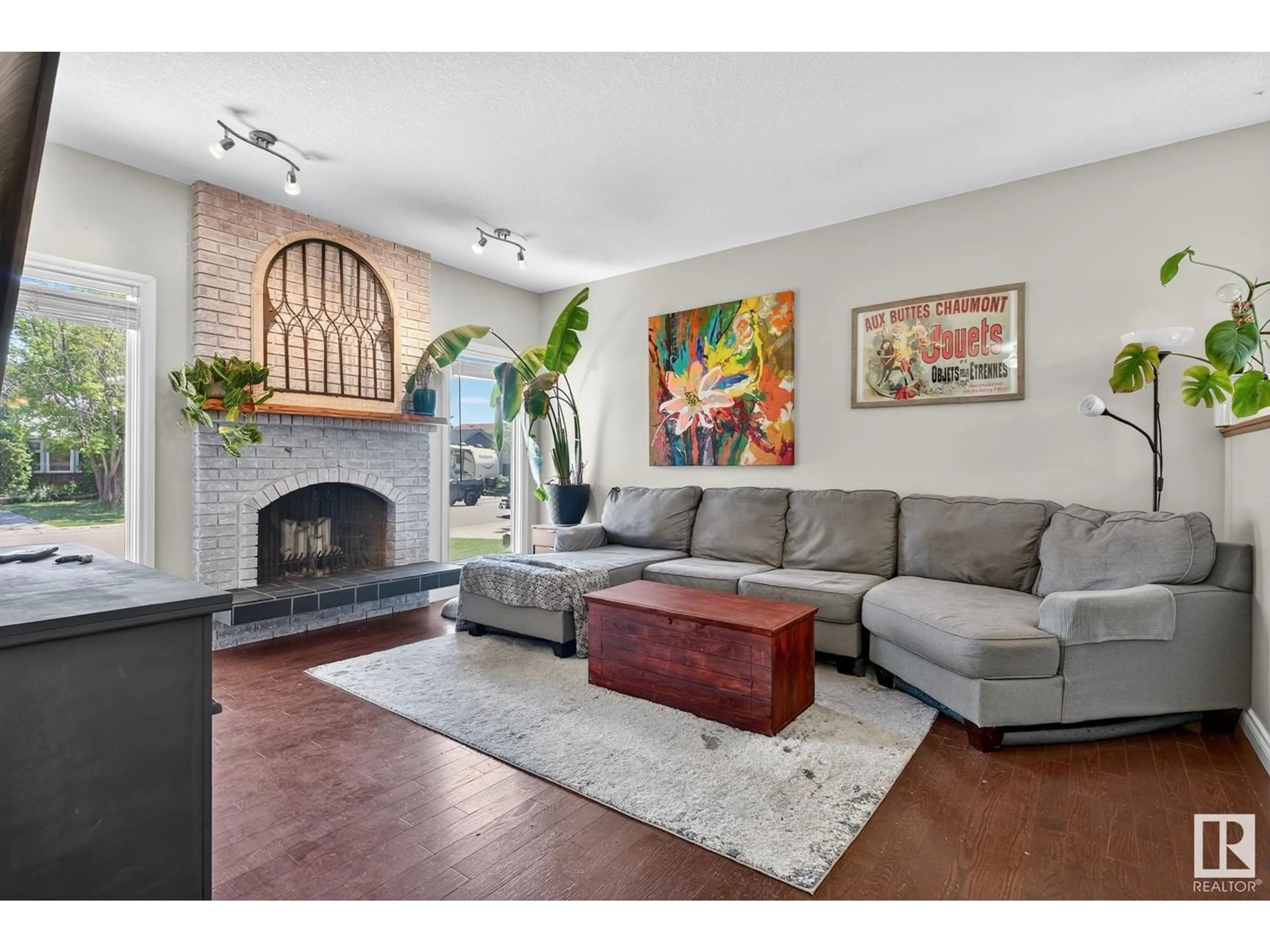 Living room with furniture, unknown for 2432 106 ST, Edmonton Alberta T6J4K5