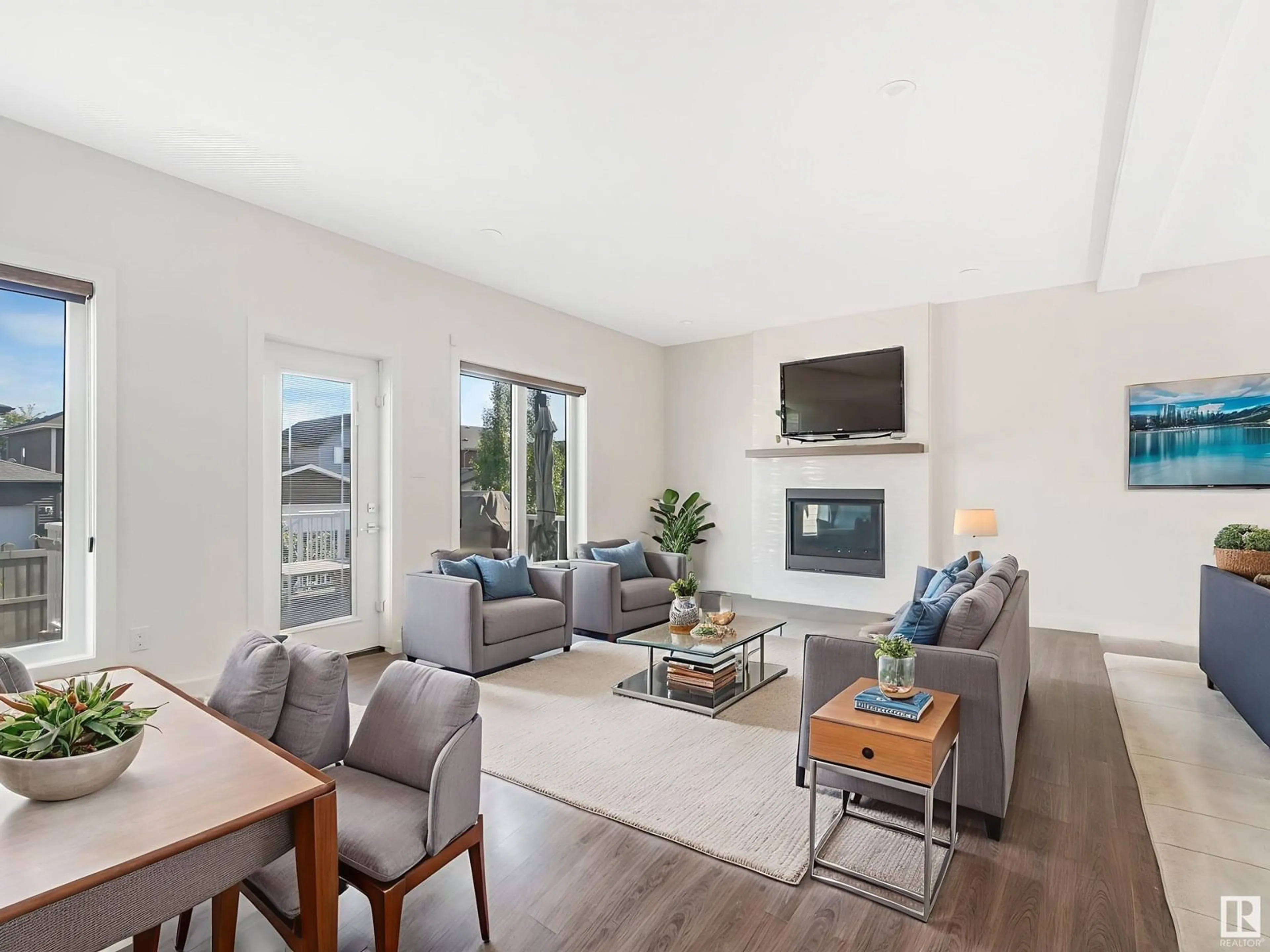 Living room with furniture, unknown for NW - 8906 217 ST, Edmonton Alberta T5T7C4