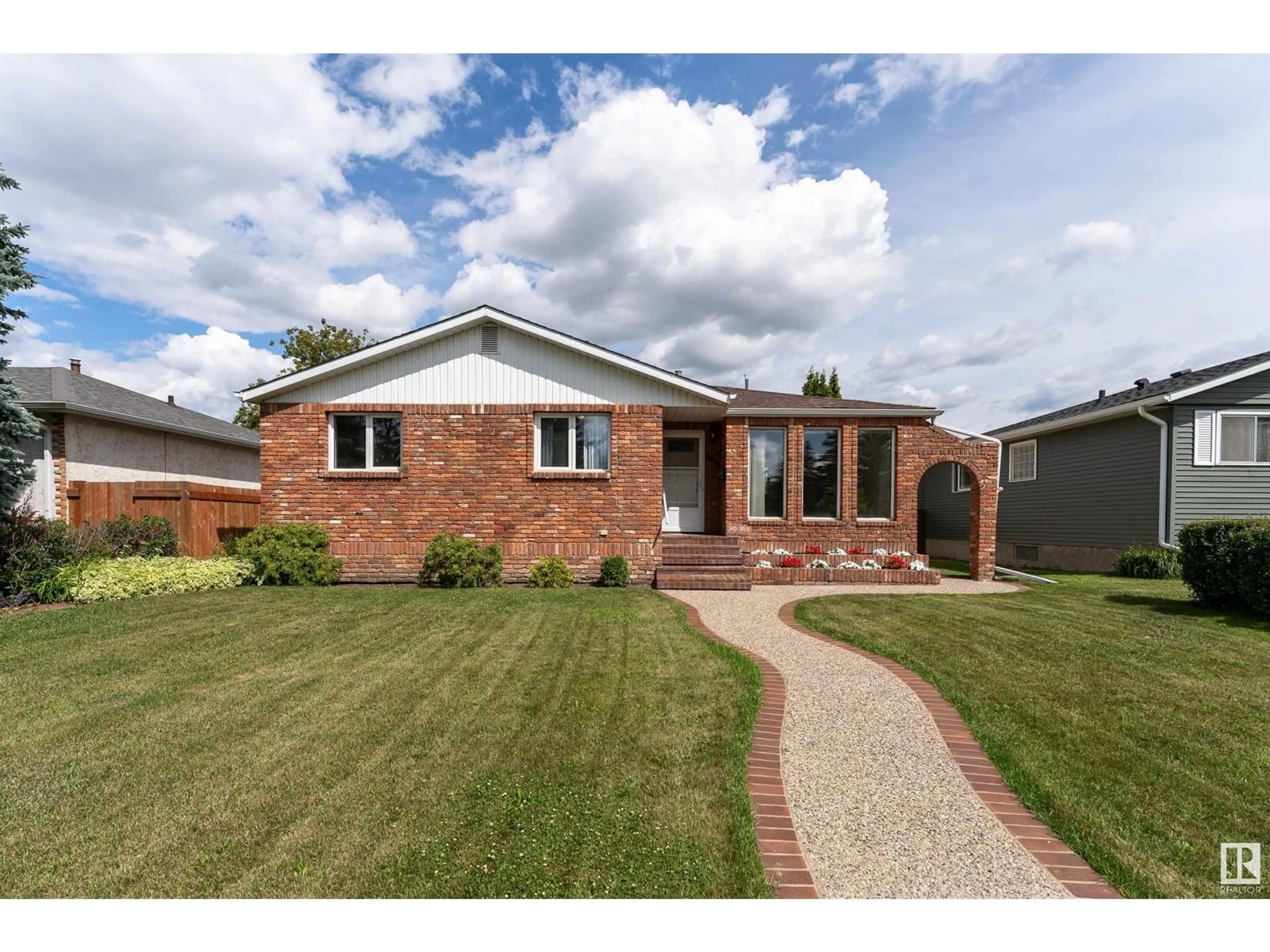 Home with brick exterior material, street for 5415 105 ST, Edmonton Alberta T6H2M7