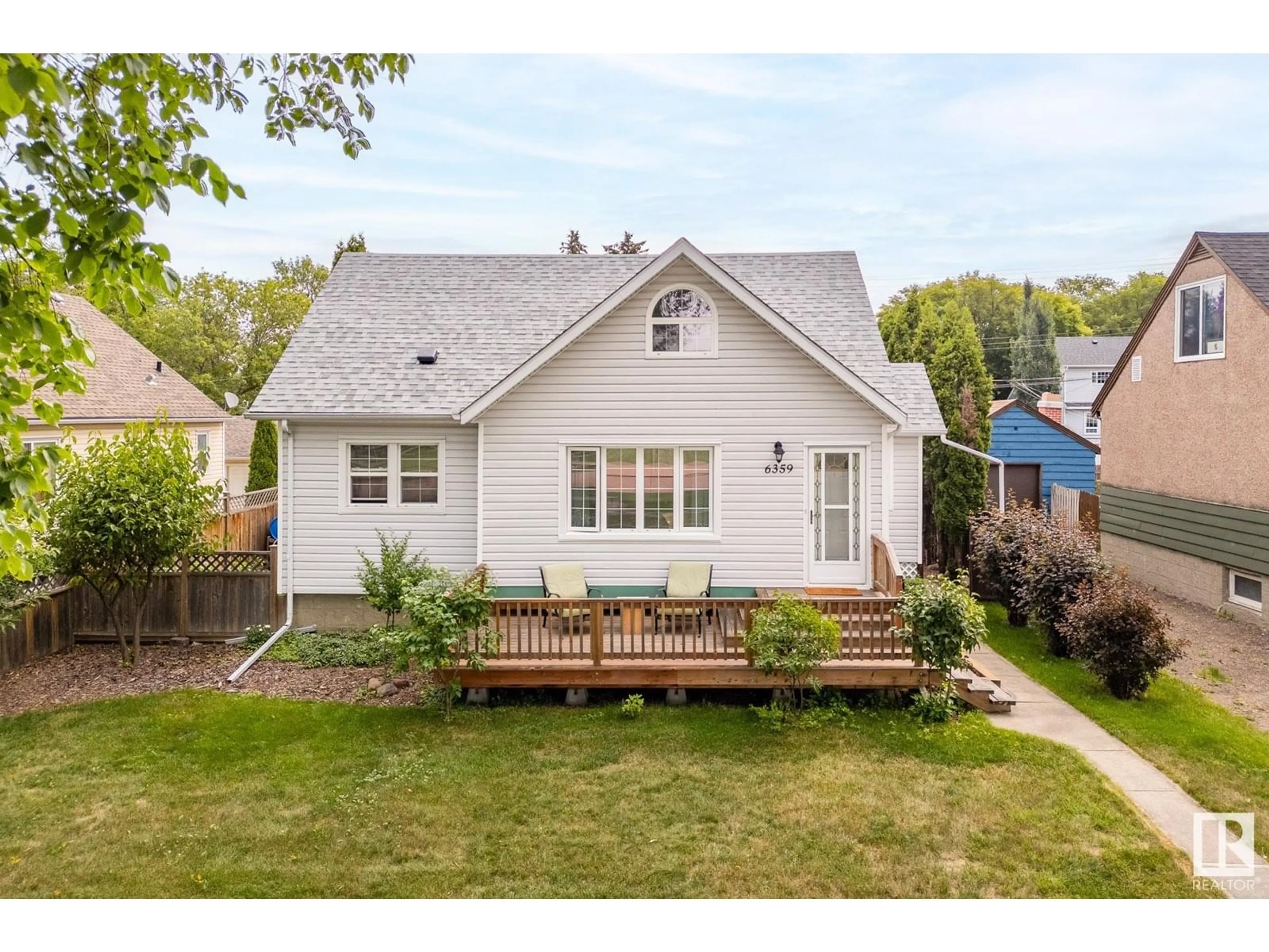 Home with vinyl exterior material, street for NW - 6359 105A ST, Edmonton Alberta T6H2P9