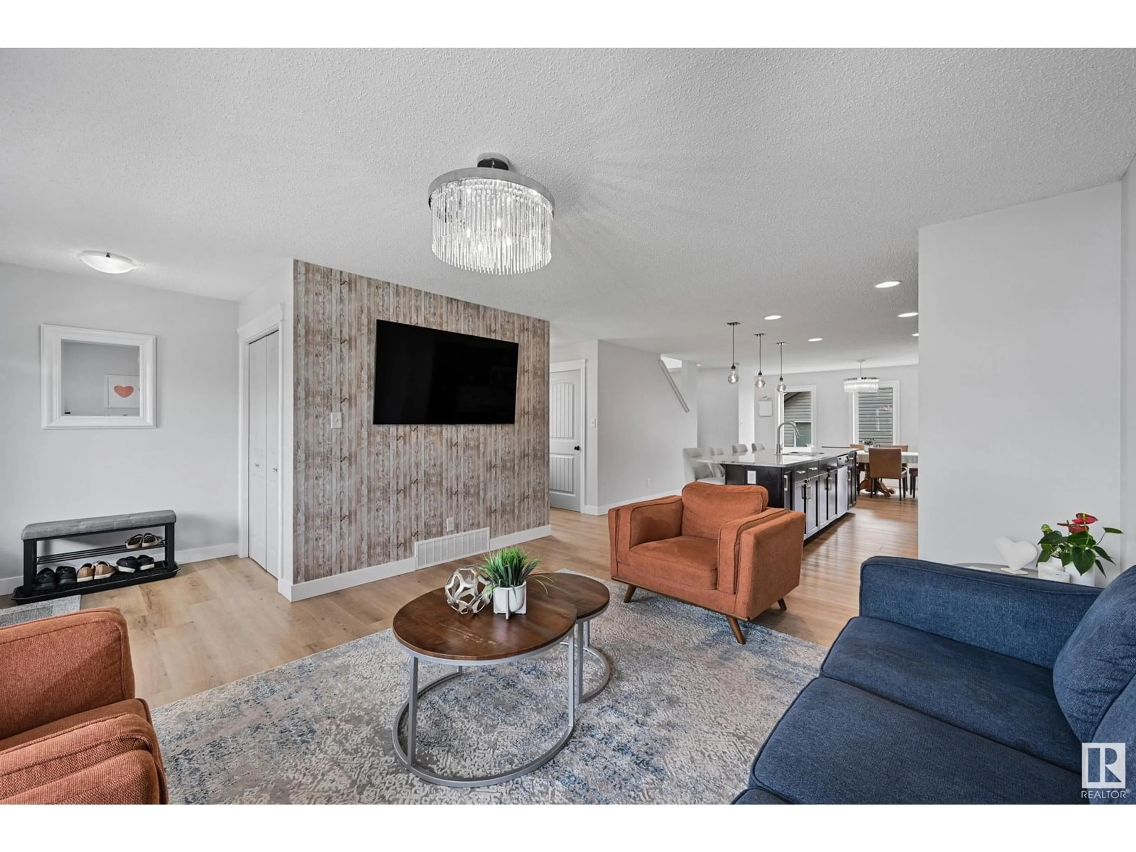 Living room with furniture, unknown for 17103 121 ST NW, Edmonton Alberta T5X0H4