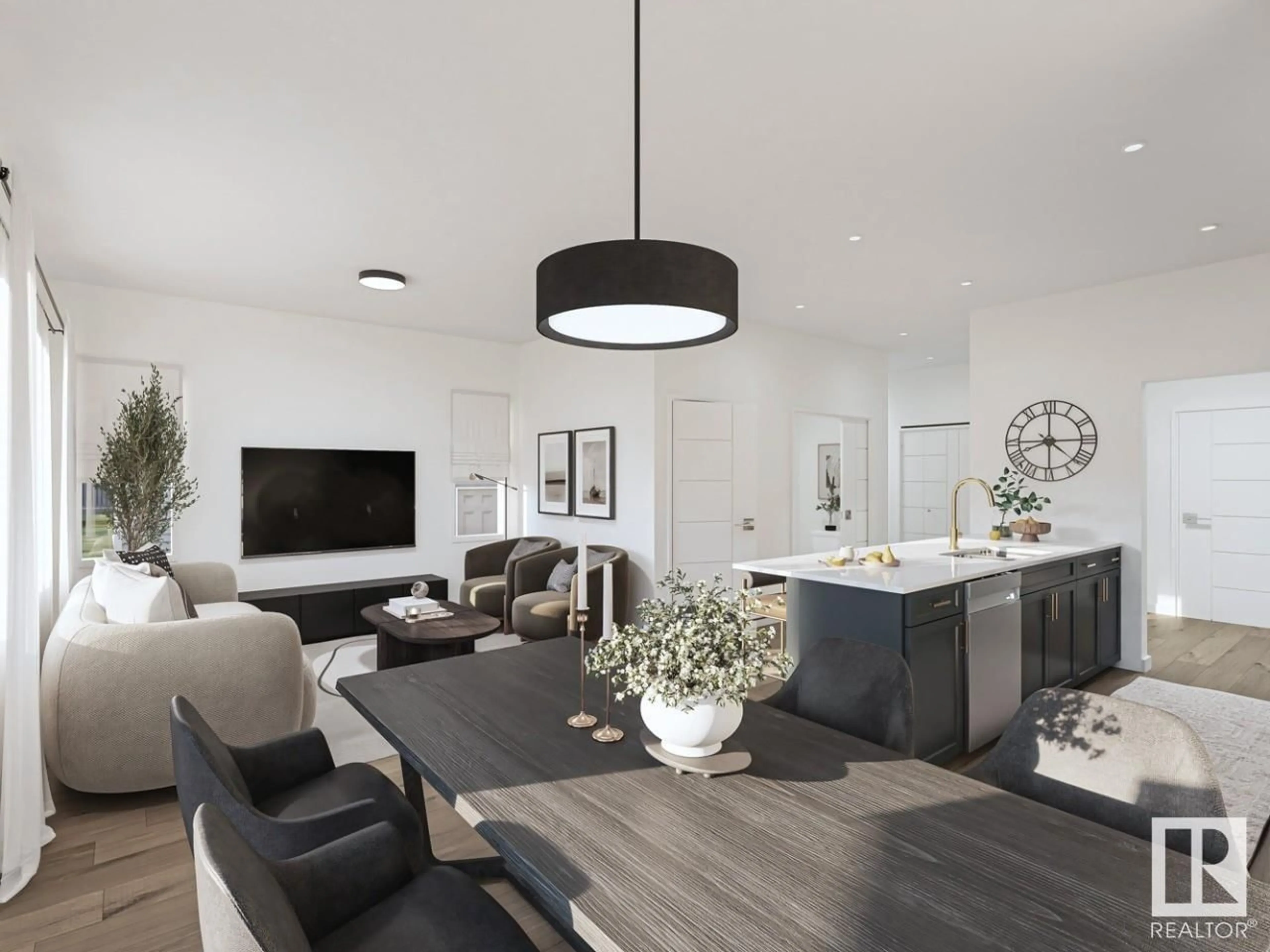 Open concept kitchen, unknown for #5 - 710 MATTSON DR, Edmonton Alberta T6X1A3