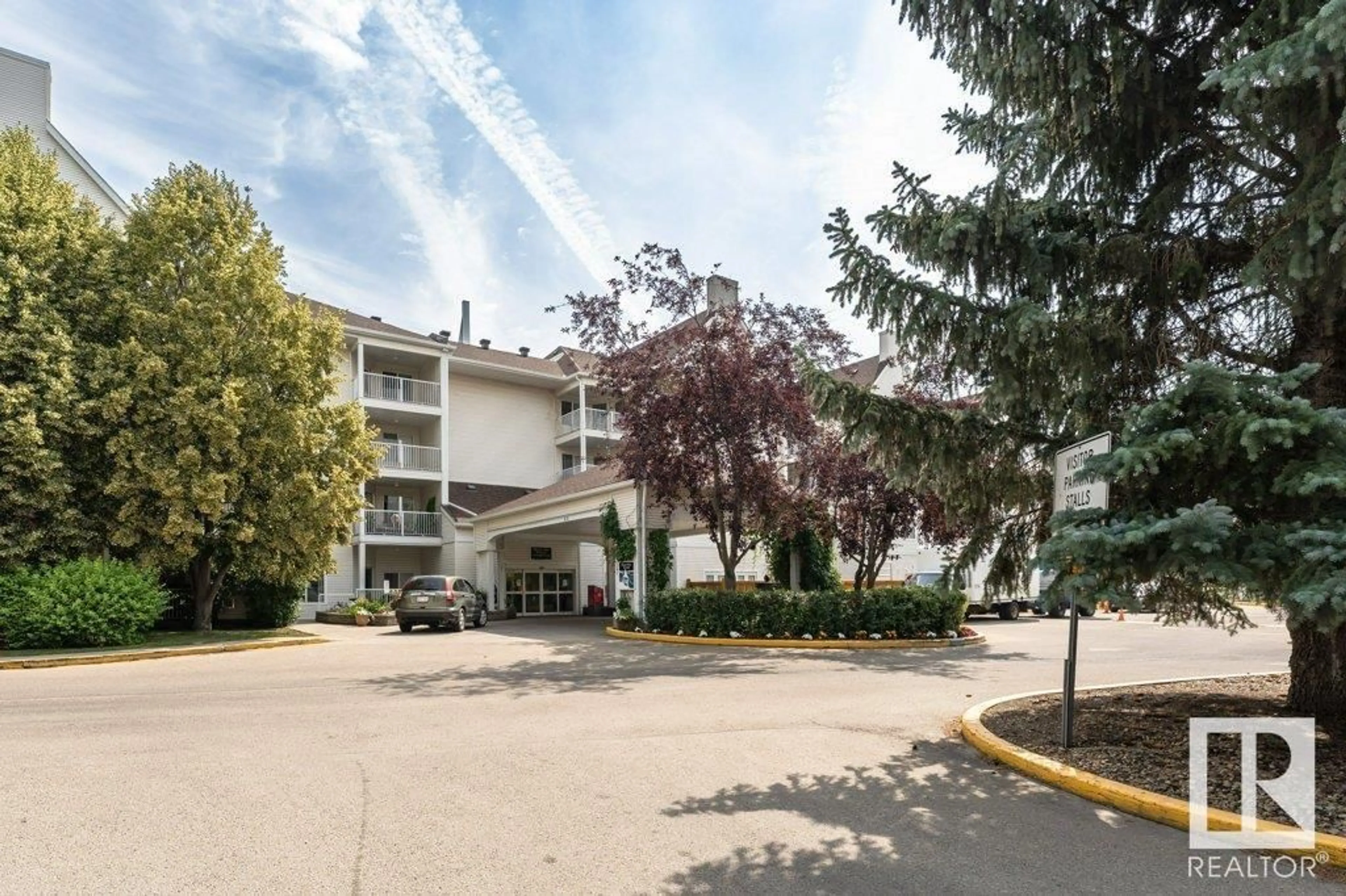 Patio, mountain view for 78 - 416 MCKENNEY AV, St. Albert Alberta T8N1L9