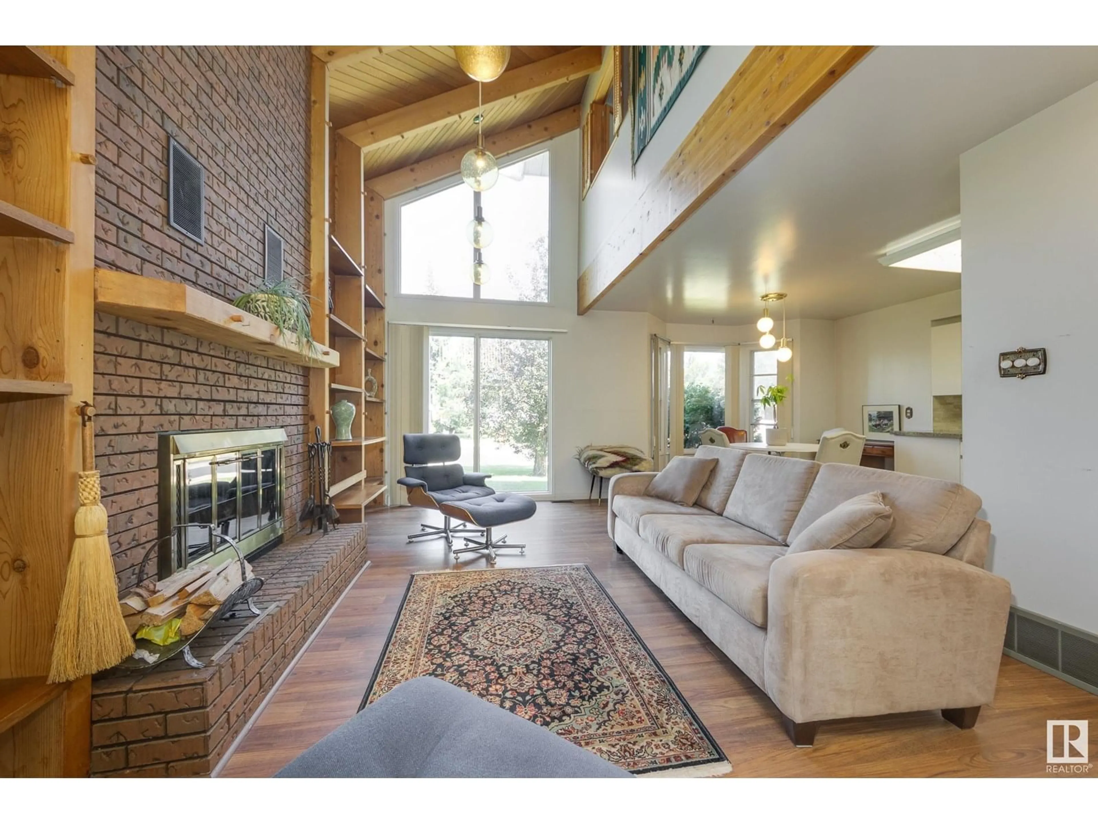 Living room with furniture, unknown for 7912 142 ST, Edmonton Alberta T5R0L8