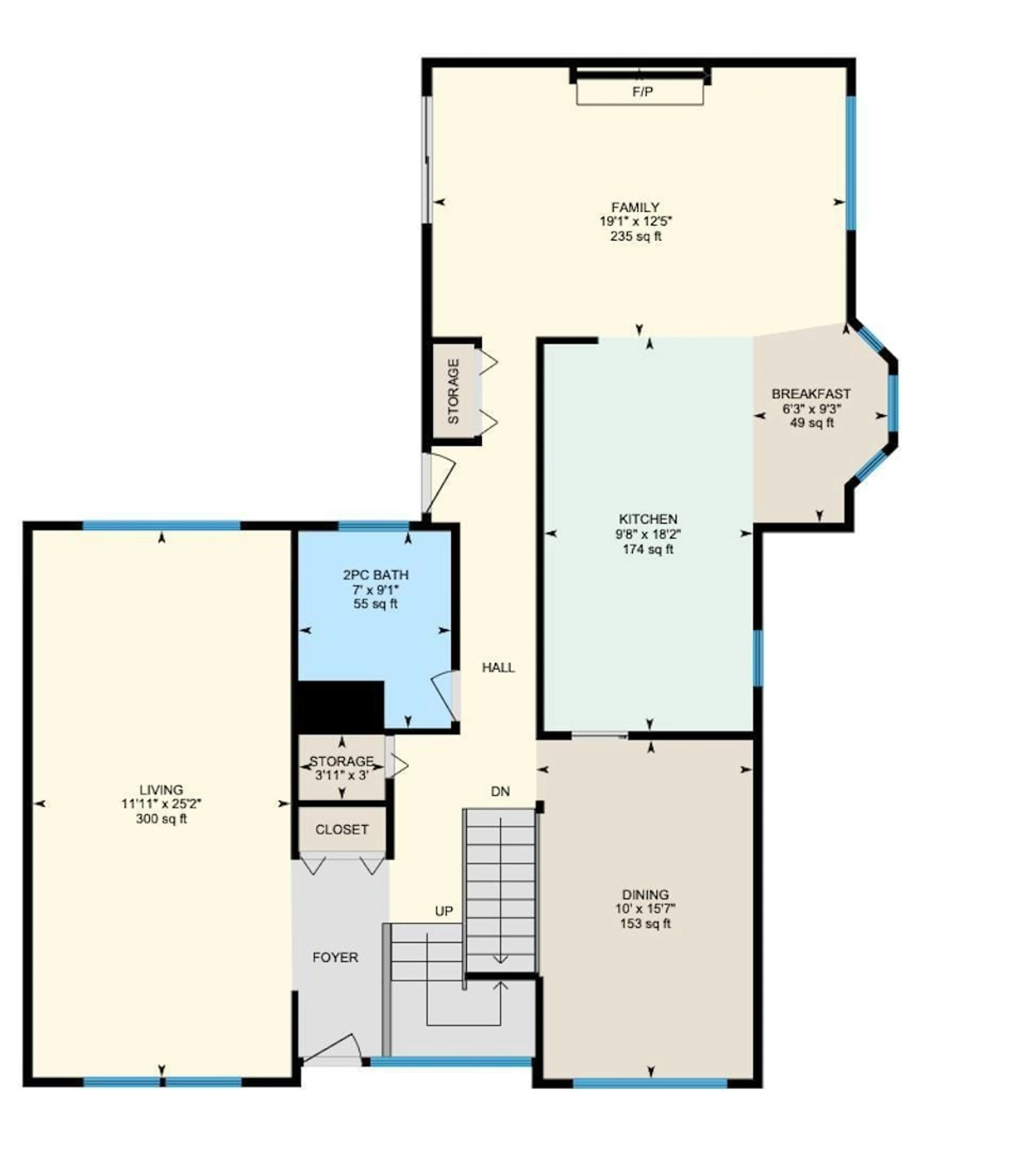 Floor plan for 7912 142 ST, Edmonton Alberta T5R0L8