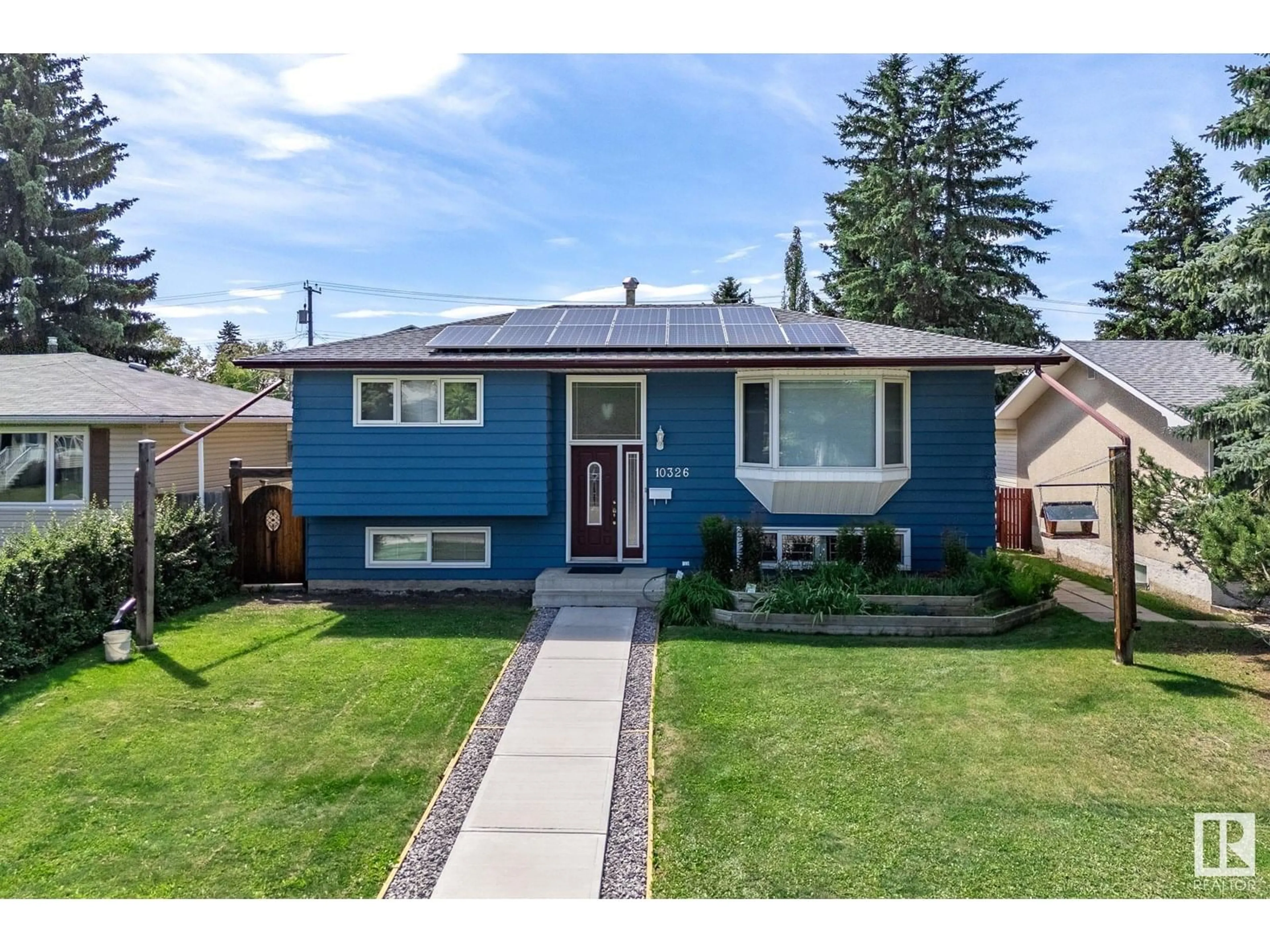 Home with vinyl exterior material, street for NW - 10326 154 ST, Edmonton Alberta T5P2H6