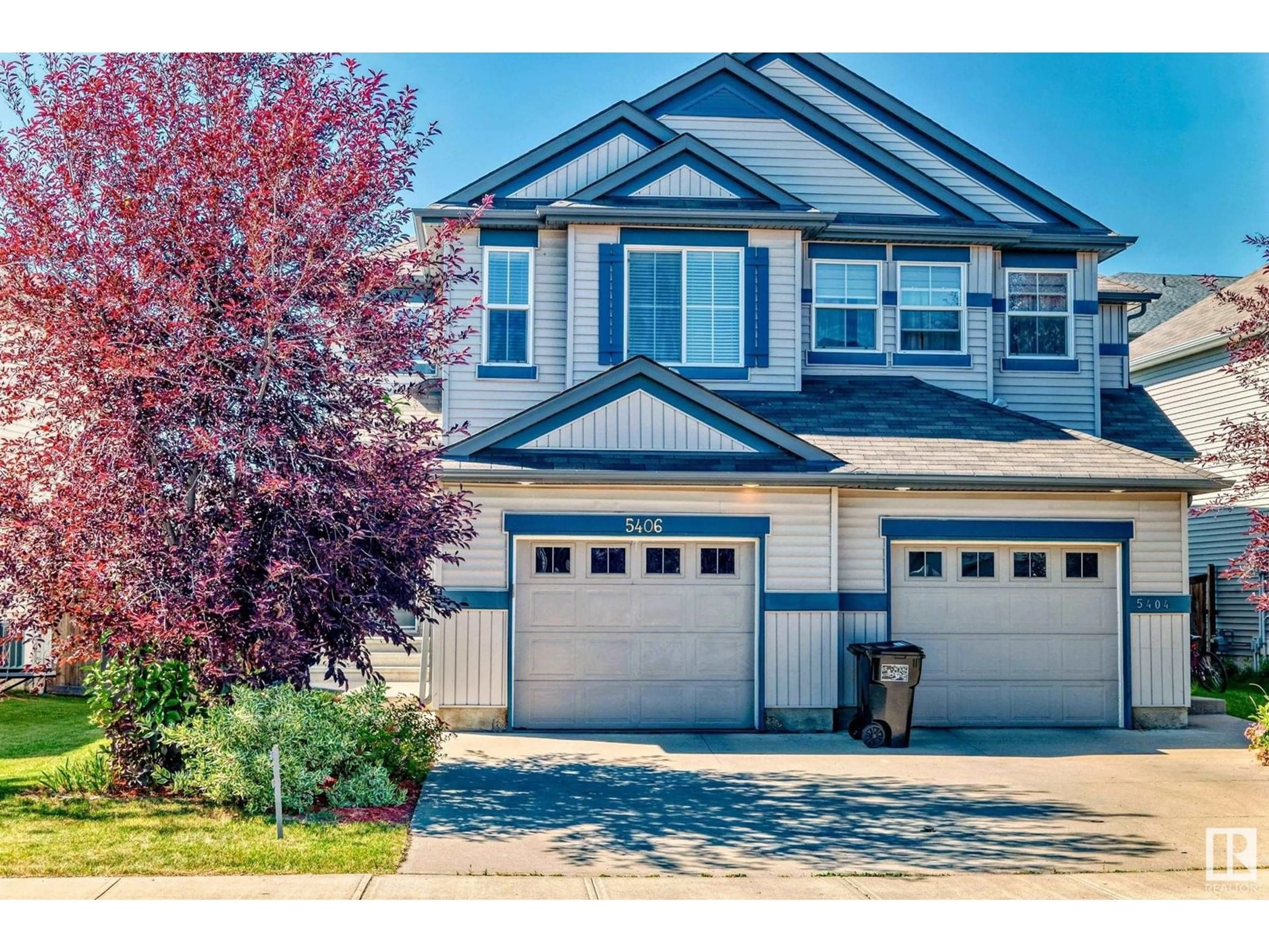 Home with vinyl exterior material, street for 5406 14 AV, Edmonton Alberta T6X1S2