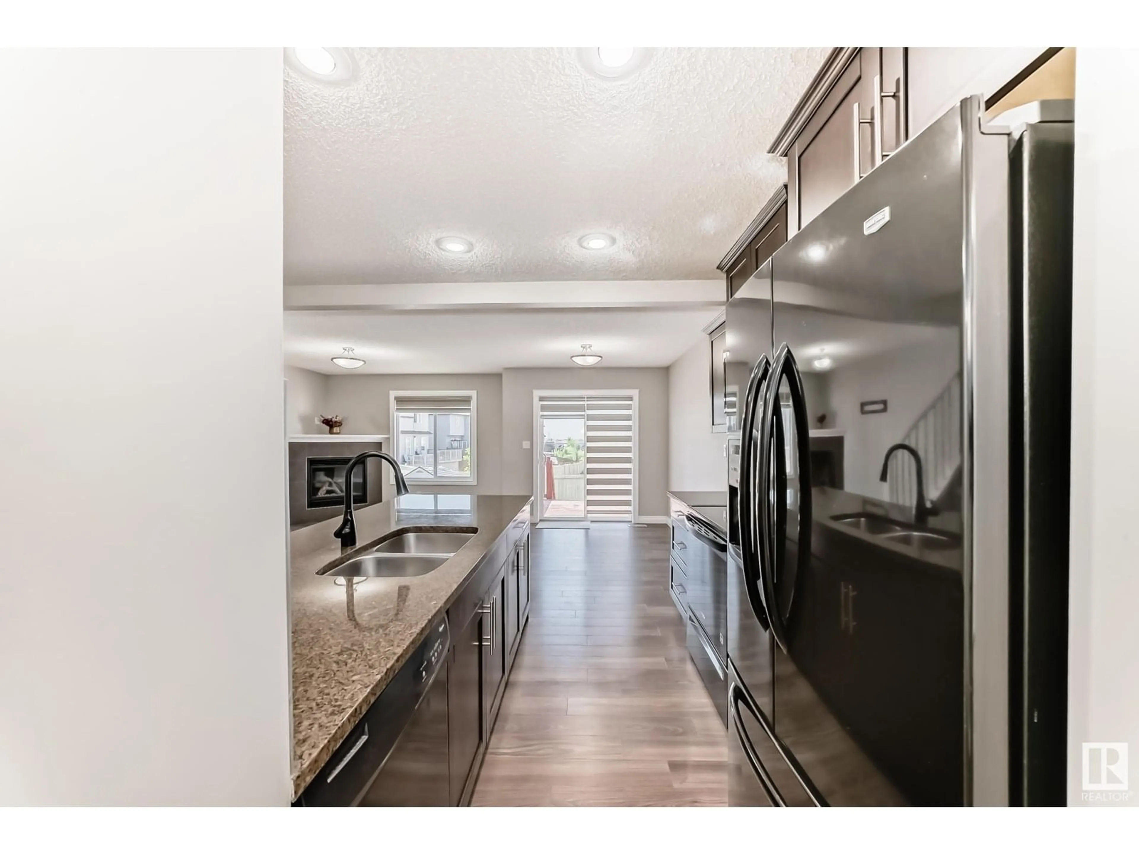 Open concept kitchen, unknown for 5406 14 AV, Edmonton Alberta T6X1S2