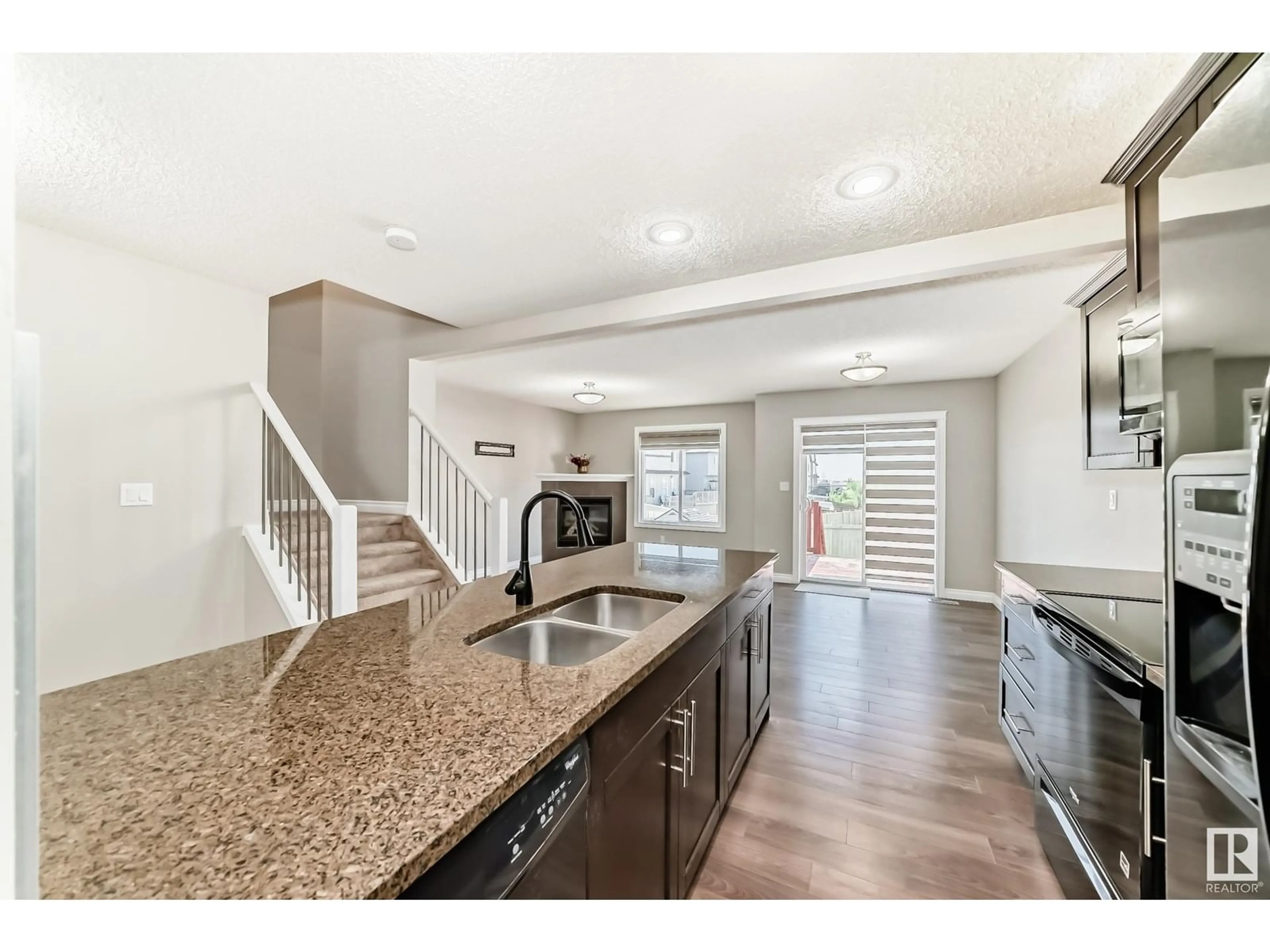 Open concept kitchen, unknown for 5406 14 AV, Edmonton Alberta T6X1S2