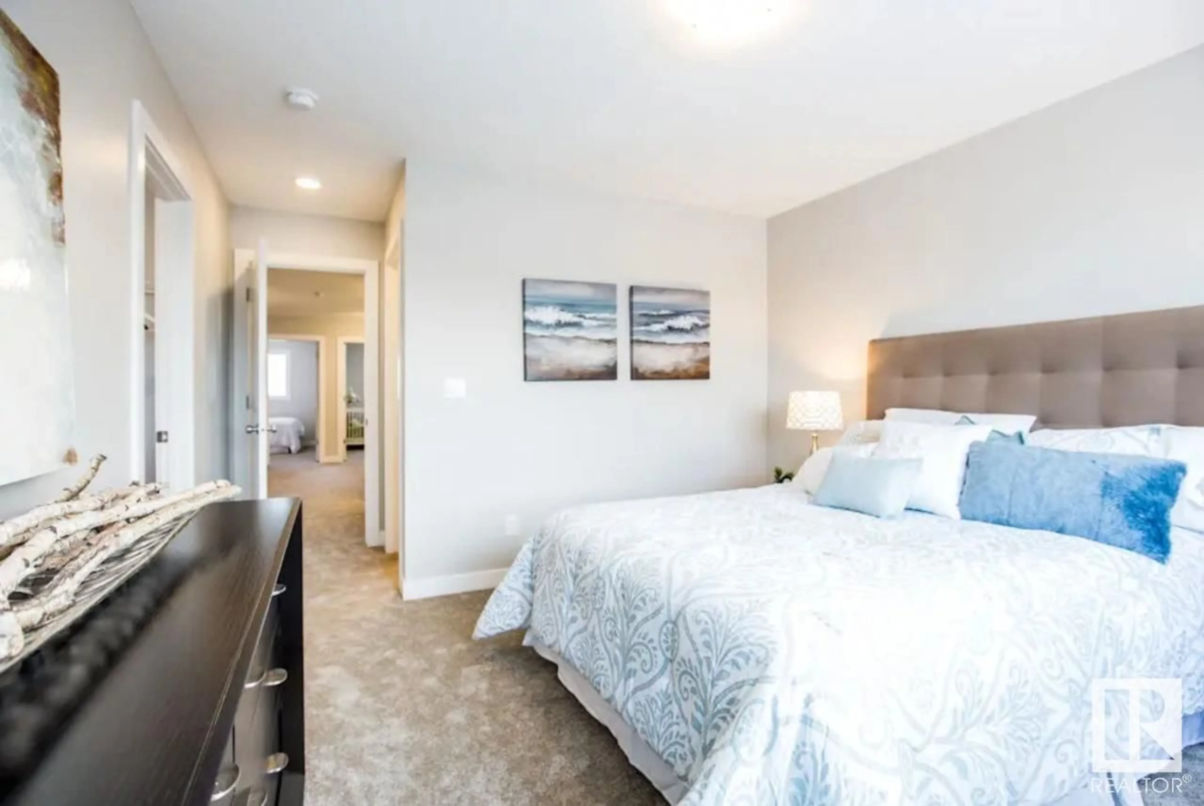 Bedroom with bed, unknown for SW - 315 26 ST, Edmonton Alberta T6X3J1