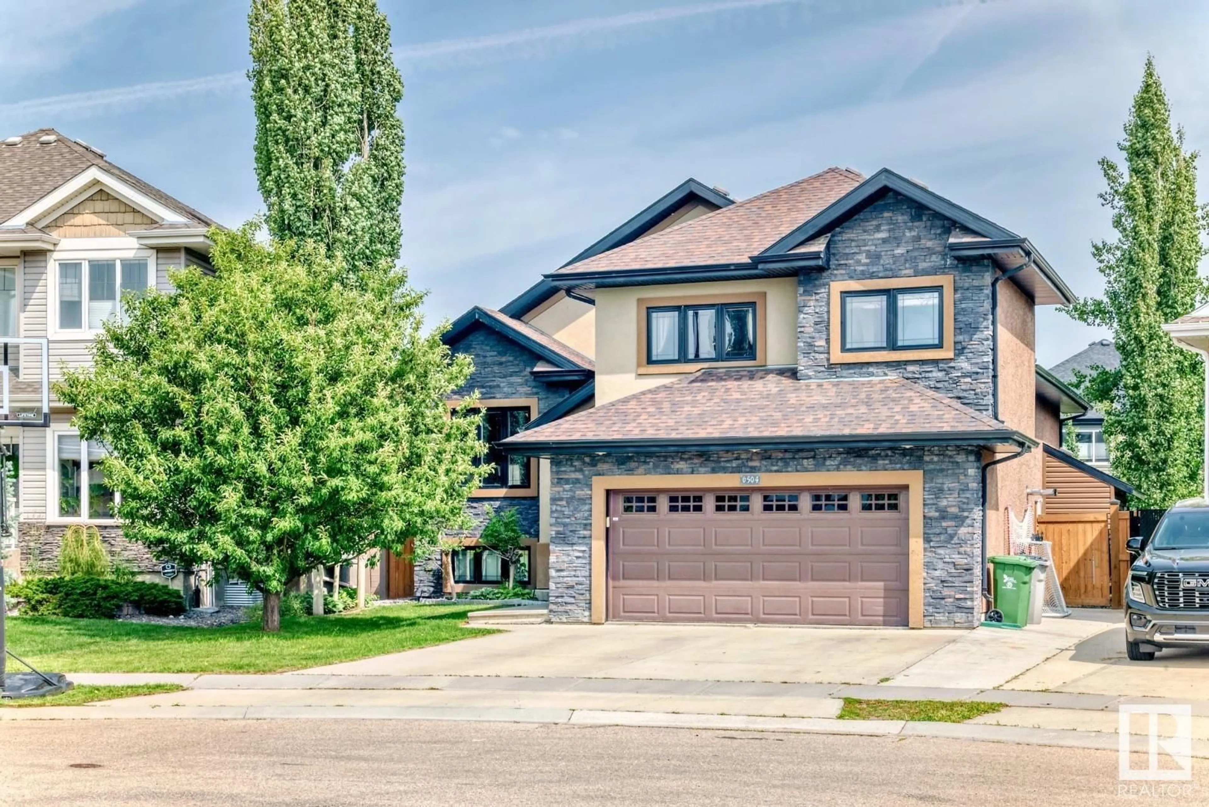 Home with brick exterior material, street for 6504 37 AV, Beaumont Alberta T4X0G6