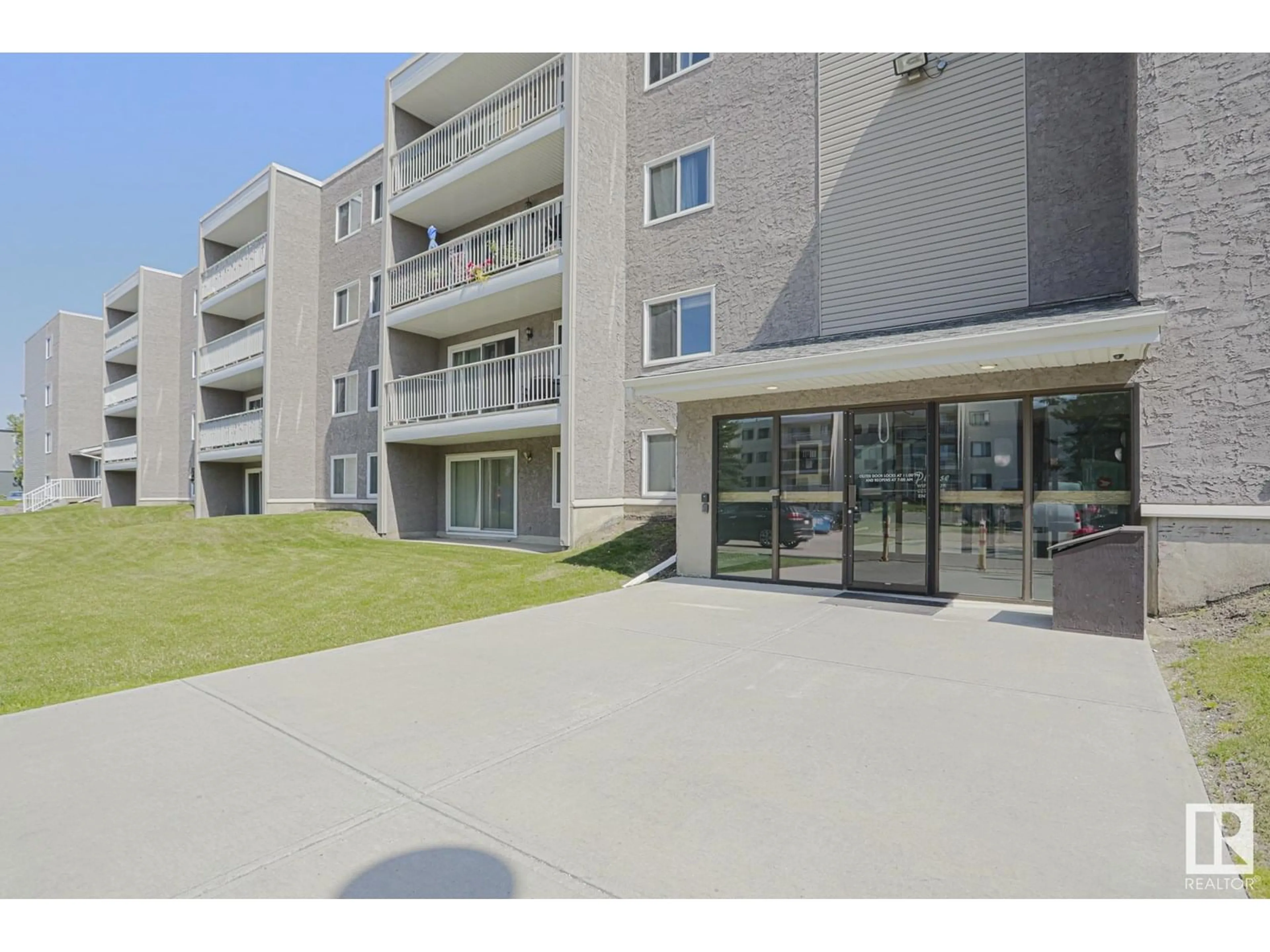 Patio, unknown for #211 - 18204 93 AV, Edmonton Alberta T5T2V2