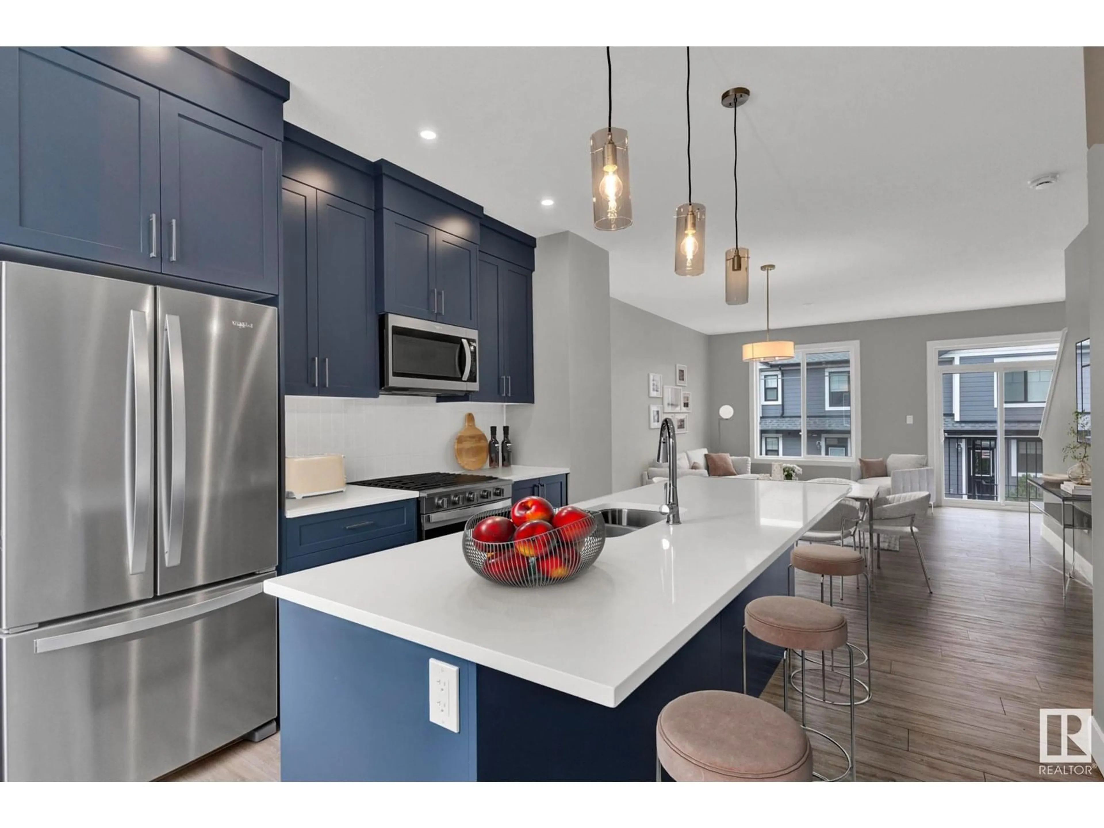 Open concept kitchen, unknown for 16 - 6905 25 AV, Edmonton Alberta T6X3B7