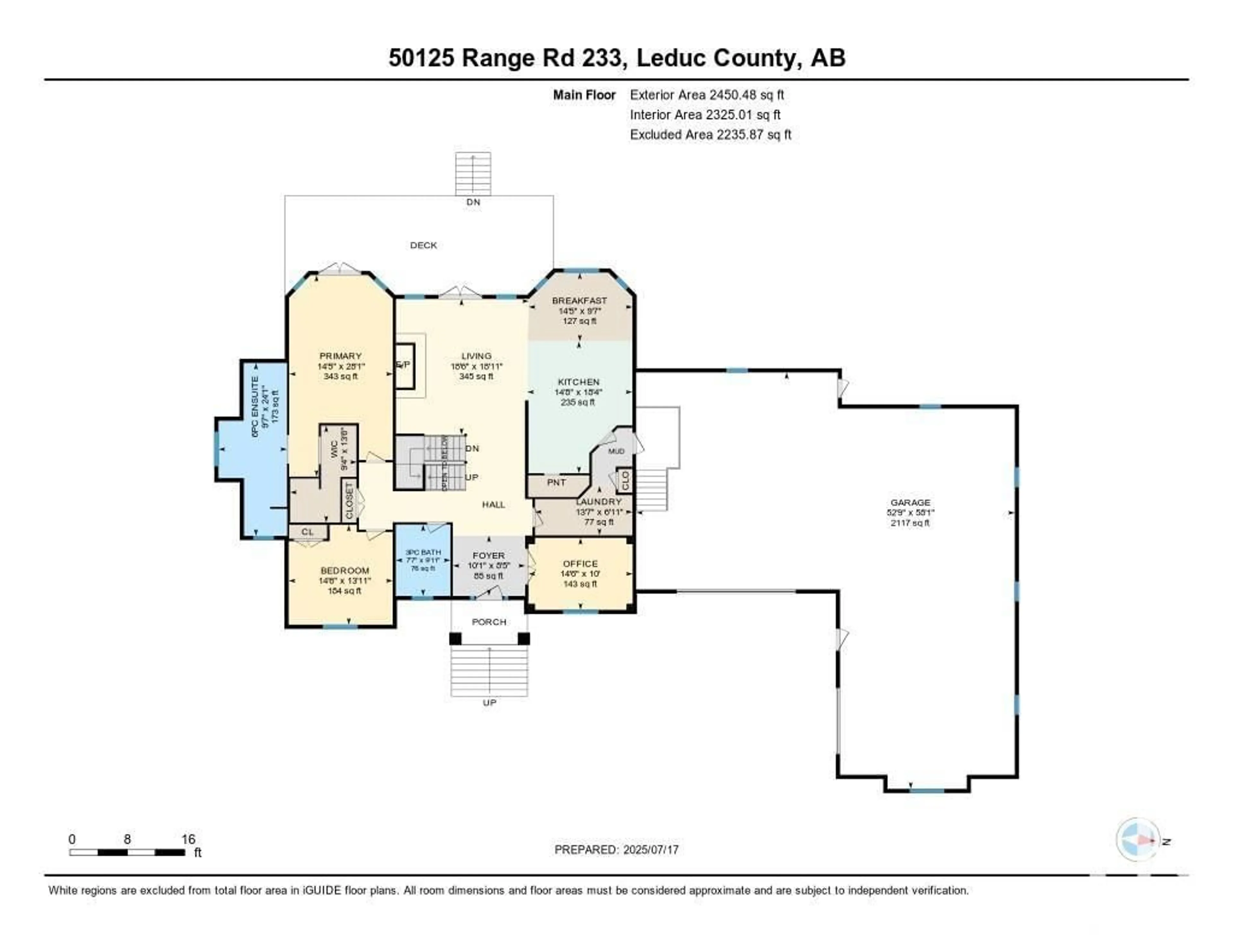Floor plan for 1030 - 50125 RGE ROAD 233, Rural Leduc County Alberta T4X0L2