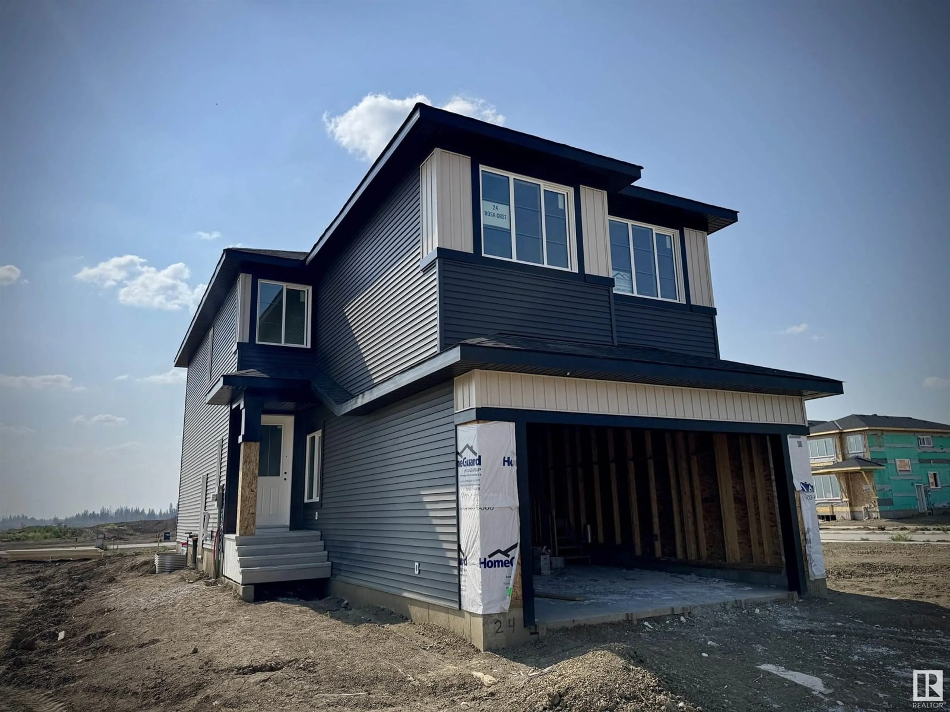 Home with vinyl exterior material, unknown for 24 ROSA CR, St. Albert Alberta T8N7Y4